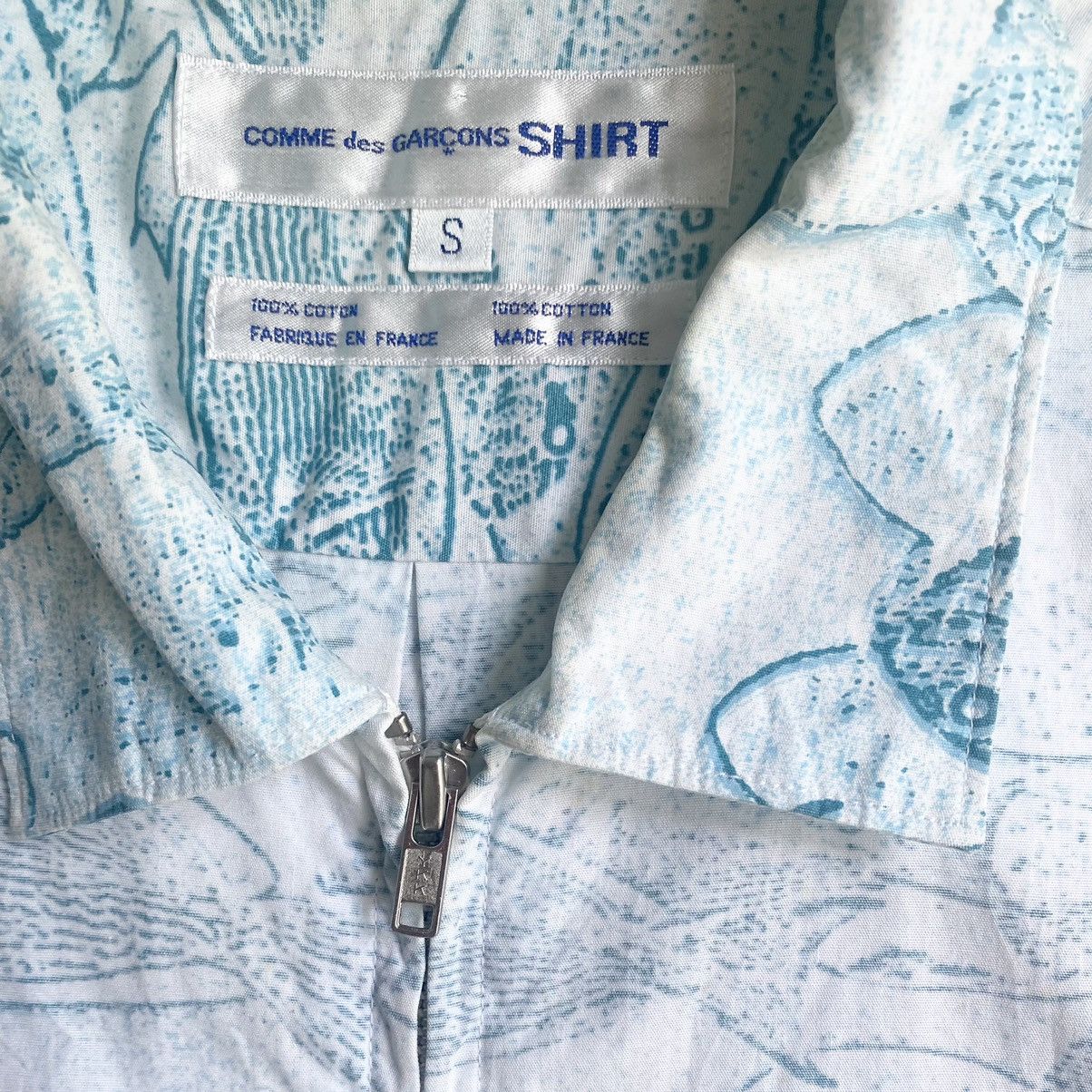 Comme des Garcons SS01 Fish Oversize Zip Shirt Fit Large Size US S / EU 44-46 / 1 - 4 Thumbnail