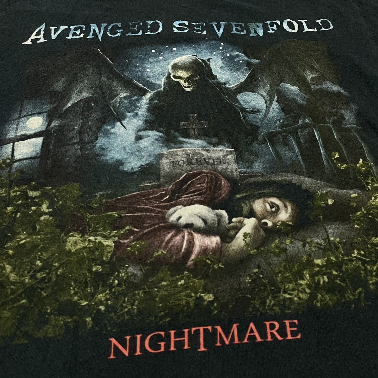 Vintage Vintage Y2K Avenged Sevenfold Graphic Tee Grunge Black S Size US S / EU 44-46 / 1 - 6 Thumbnail