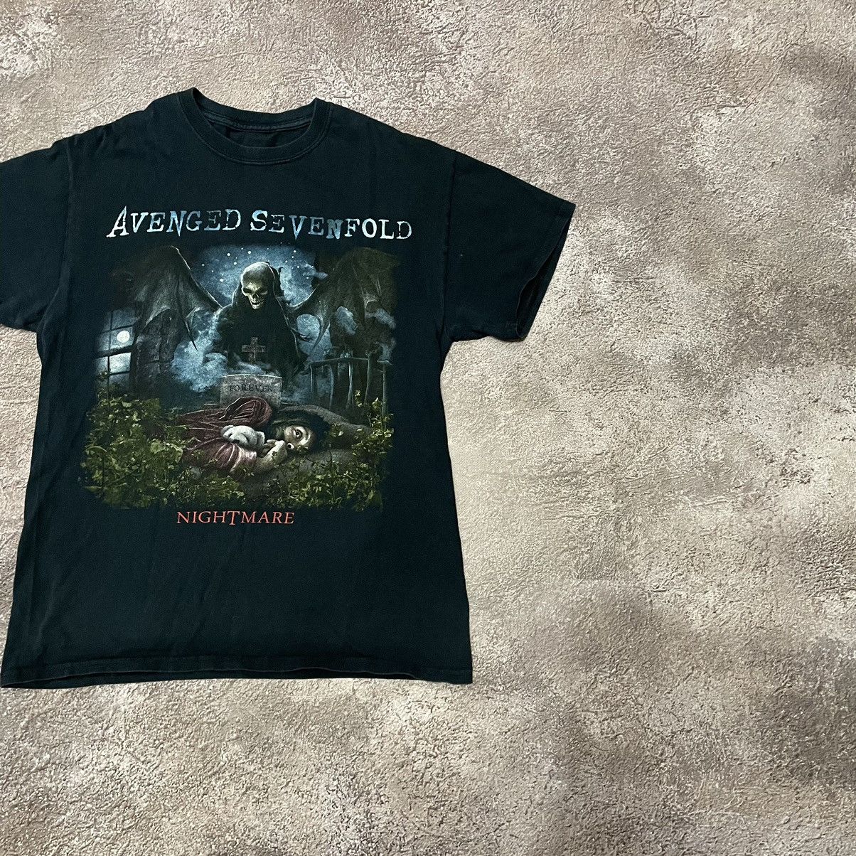Vintage Vintage Y2K Avenged Sevenfold Graphic Tee Grunge Black S Size US S / EU 44-46 / 1 - 3 Thumbnail