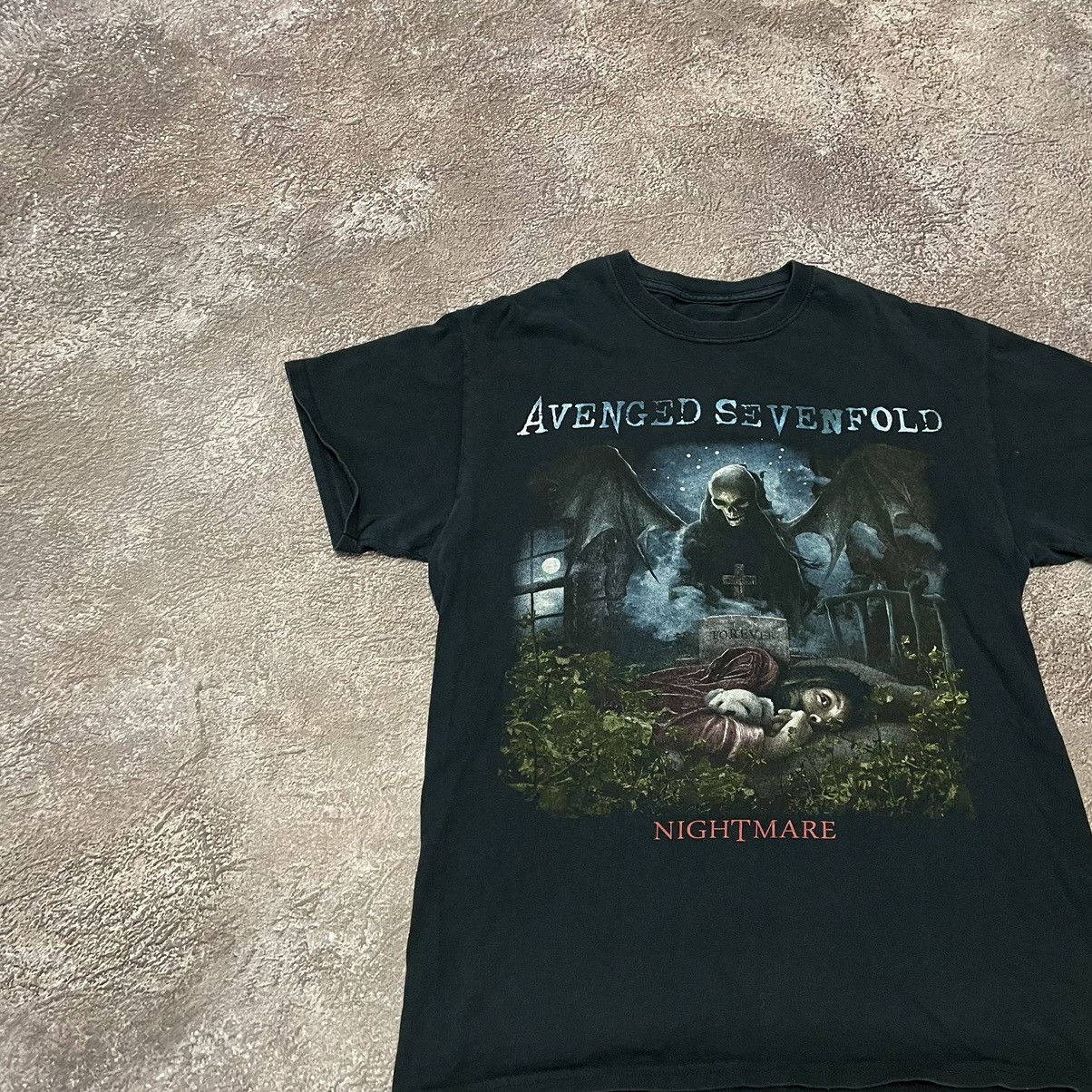 Vintage Vintage Y2K Avenged Sevenfold Graphic Tee Grunge Black S Size US S / EU 44-46 / 1 - 4 Thumbnail
