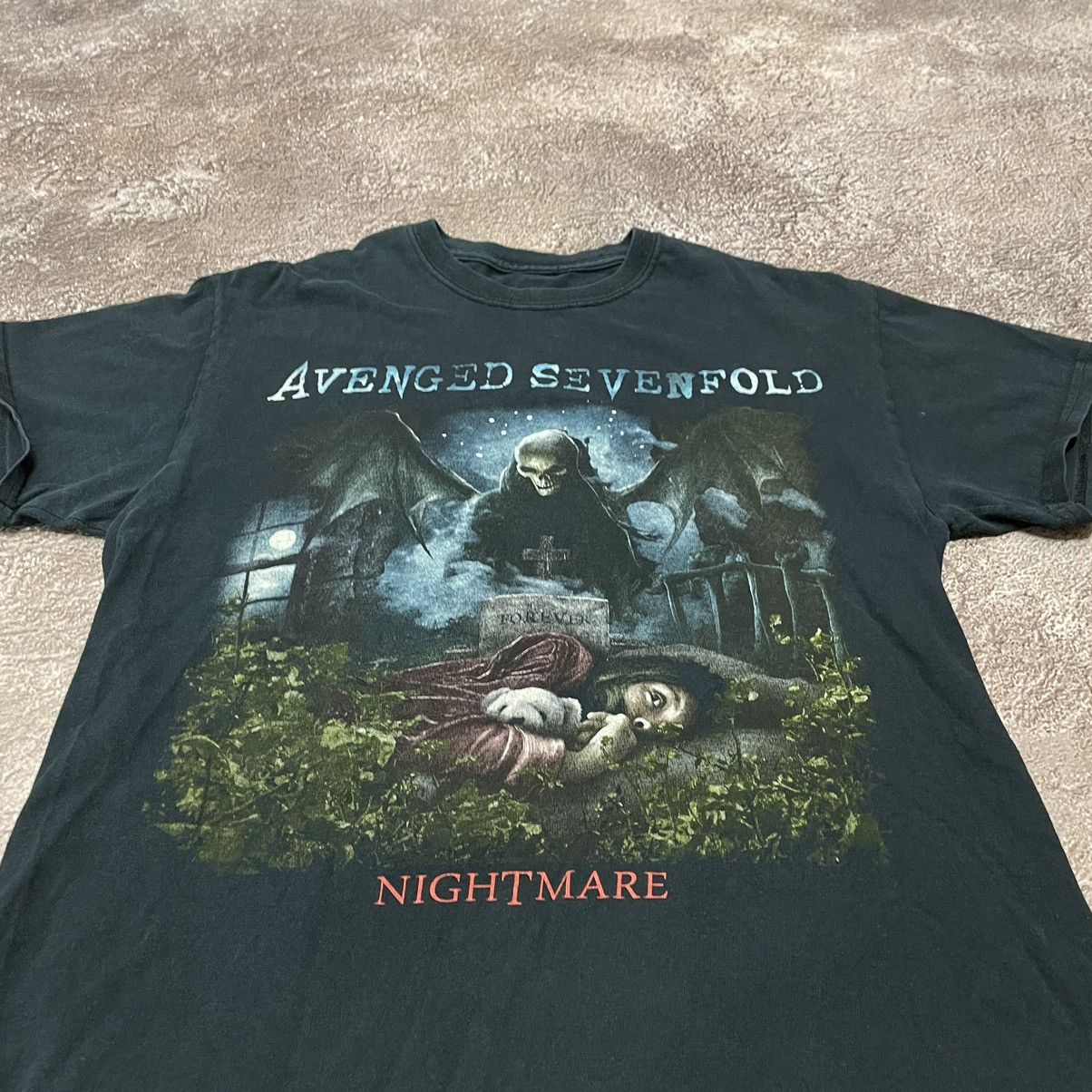 Vintage Vintage Y2K Avenged Sevenfold Graphic Tee Grunge Black S Size US S / EU 44-46 / 1 - 5 Thumbnail