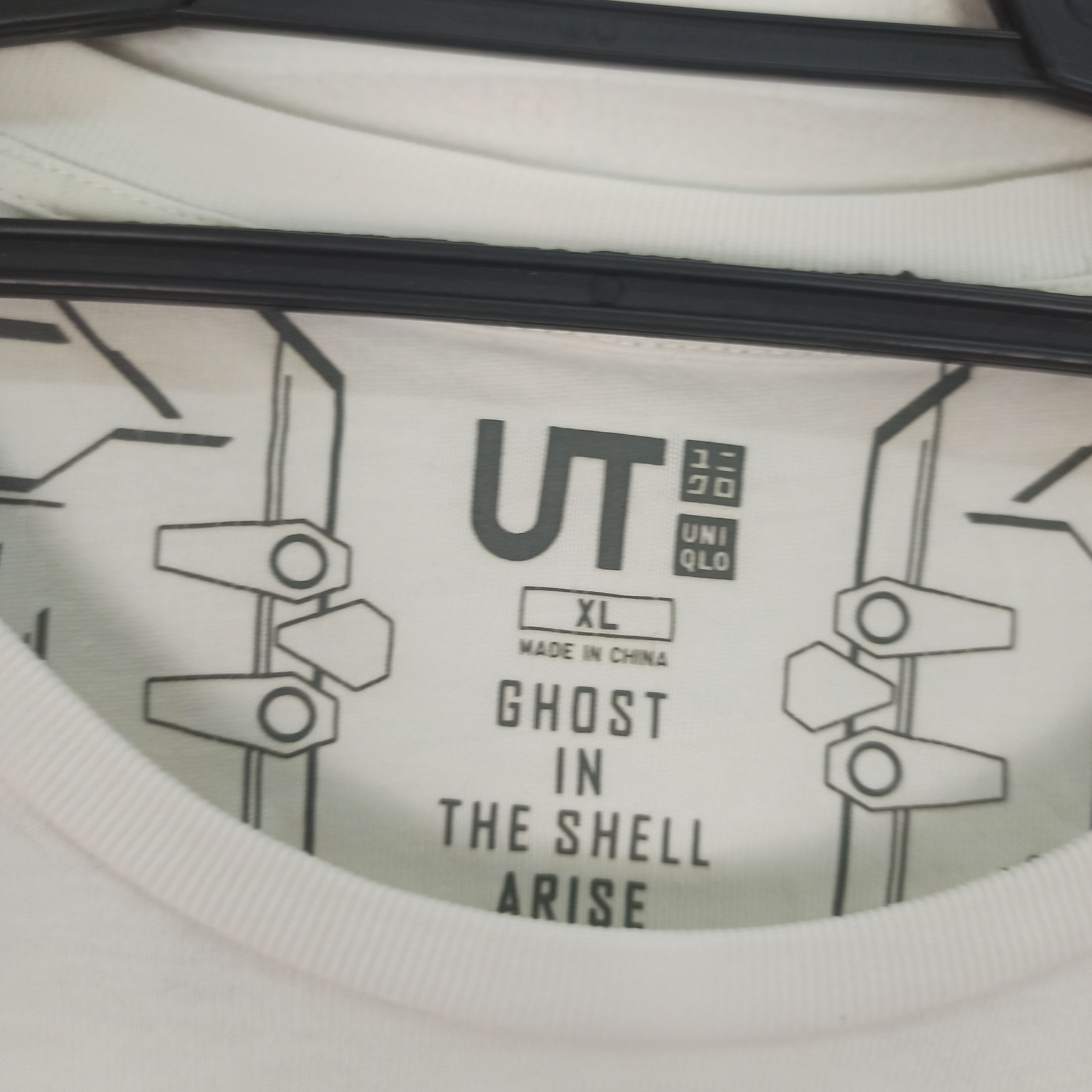 Anime 🔥STEALS🔥 Ghost in The Shell Motorcycle Print Uniqlo Tees Size US XL / EU 56 / 4 - 7 Thumbnail