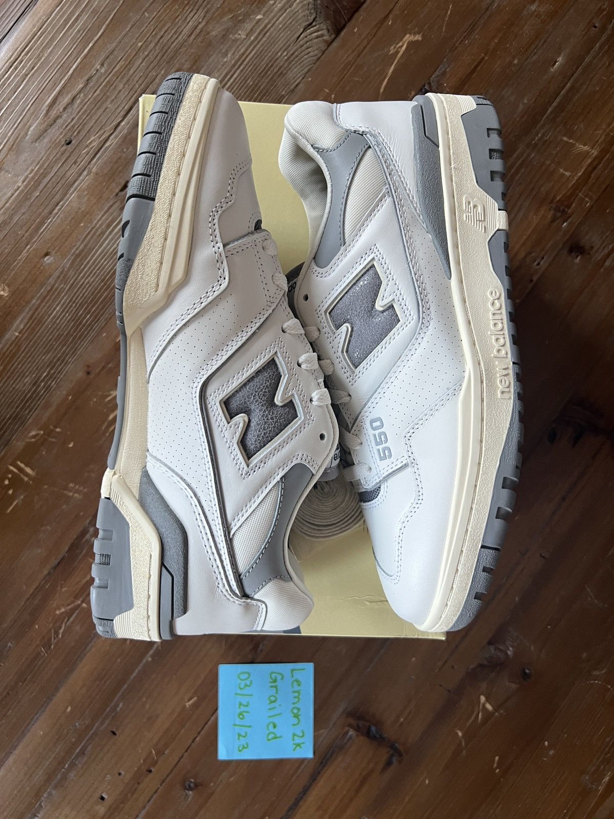 Aime Leon Dore x New Balance 550 Grey