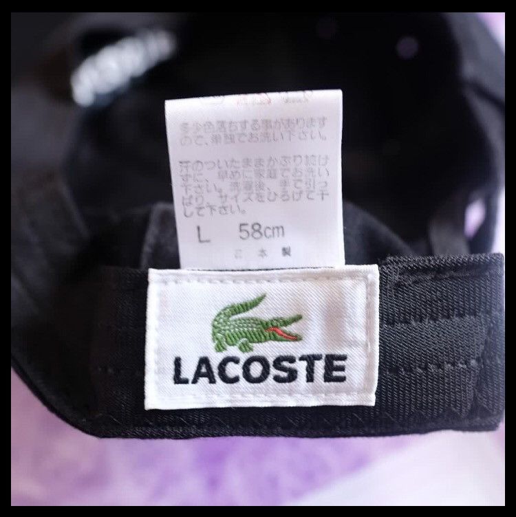 Lacoste Lacoste cap / snapback / hat big logo Size ONE SIZE - 5 Thumbnail