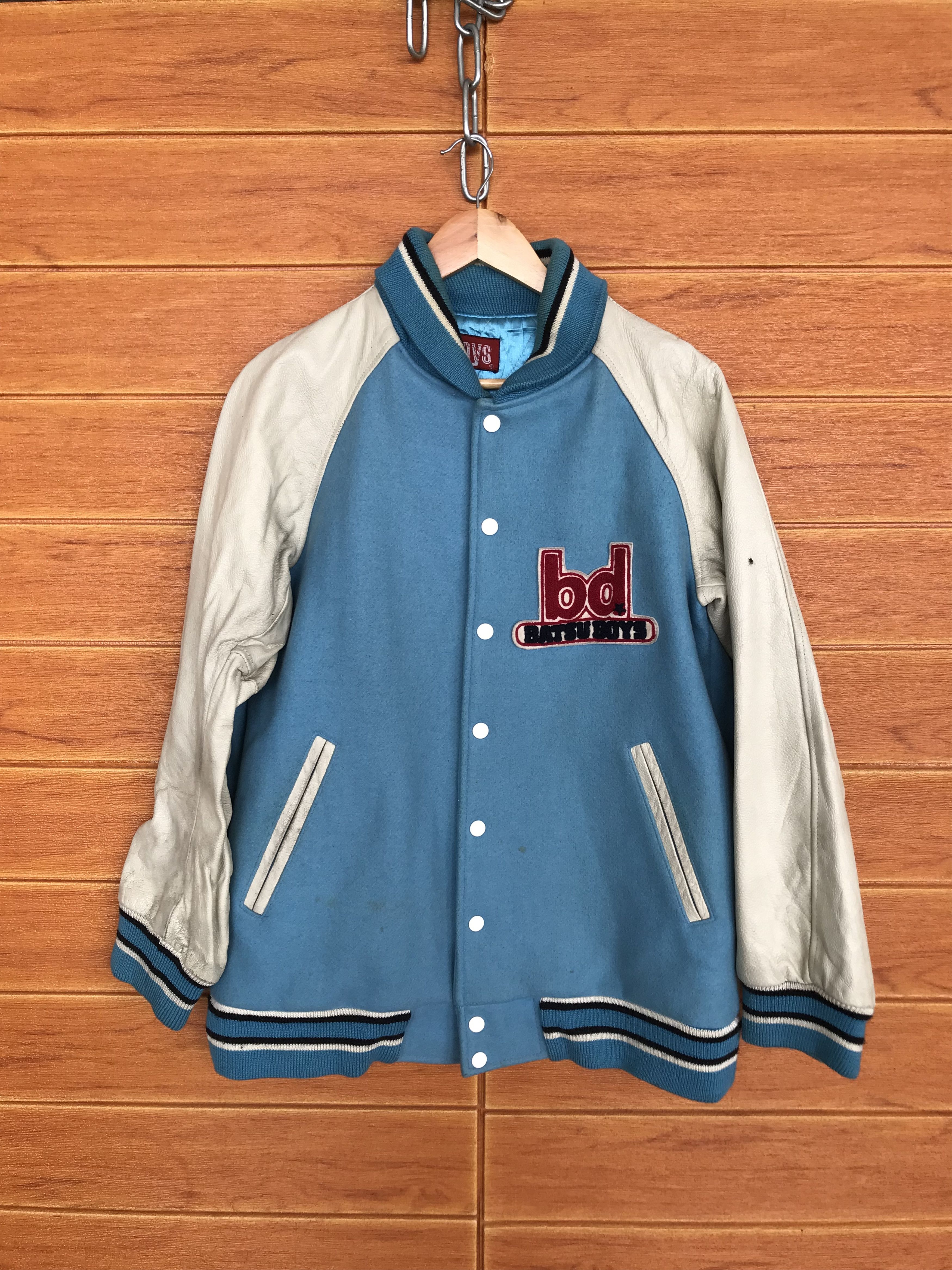 Japanese Brand Vintage Japanese Batsu Boys Keep 71 Change Varsity Jacket Size US M / EU 48-50 / 2 - 7 Thumbnail