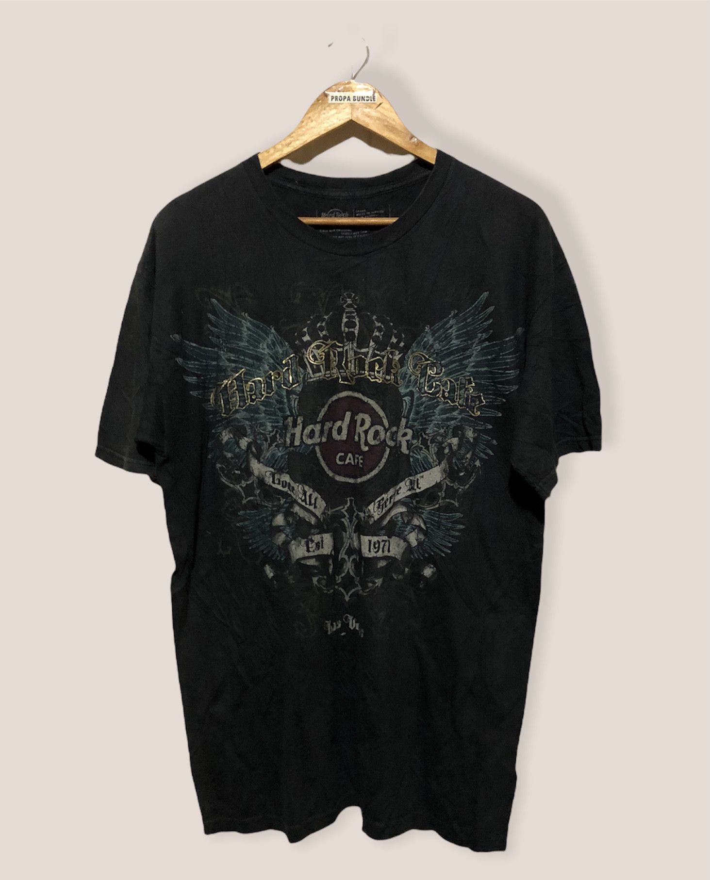 Hard Rock Cafe Hard Rock Cafe Las Vegas Size US L / EU 52-54 / 3 - 1 Thumbnail