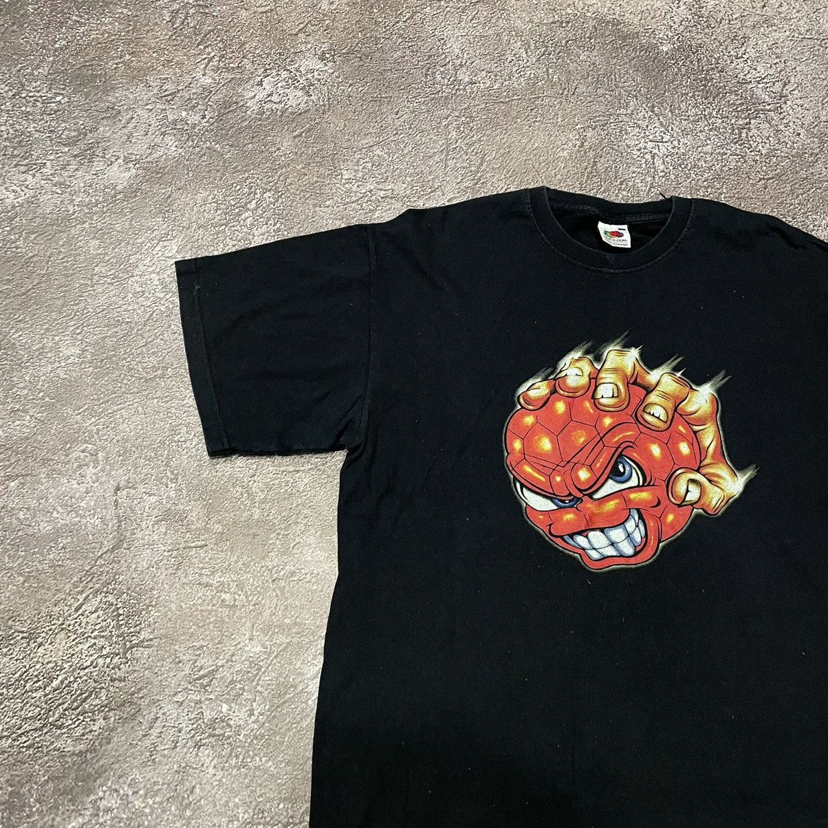 Vintage Vintage Y2K Tee Fireball Scream FACE Skulls Tour M Size US M / EU 48-50 / 2 - 4 Thumbnail