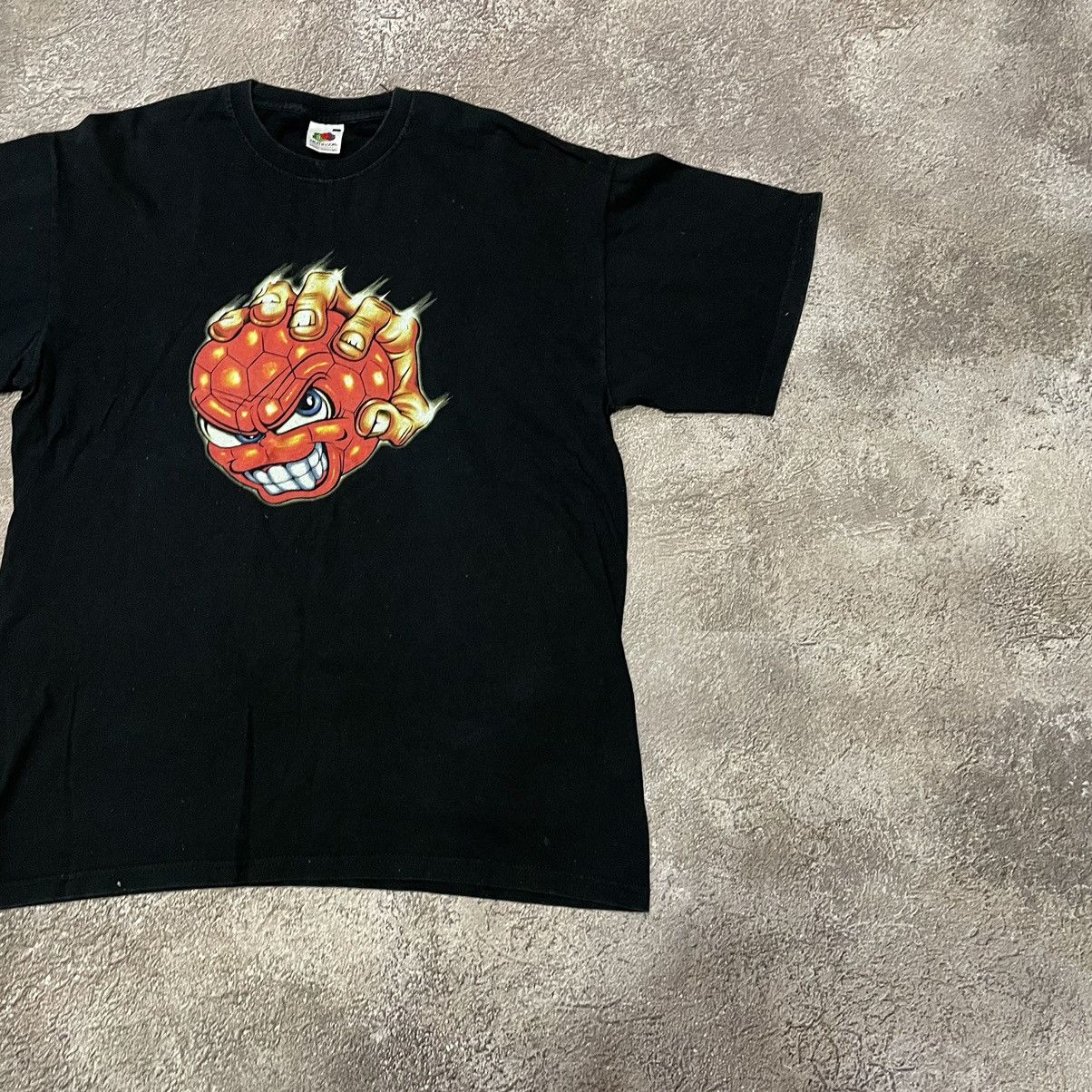 Vintage Vintage Y2K Tee Fireball Scream FACE Skulls Tour M Size US M / EU 48-50 / 2 - 2 Thumbnail