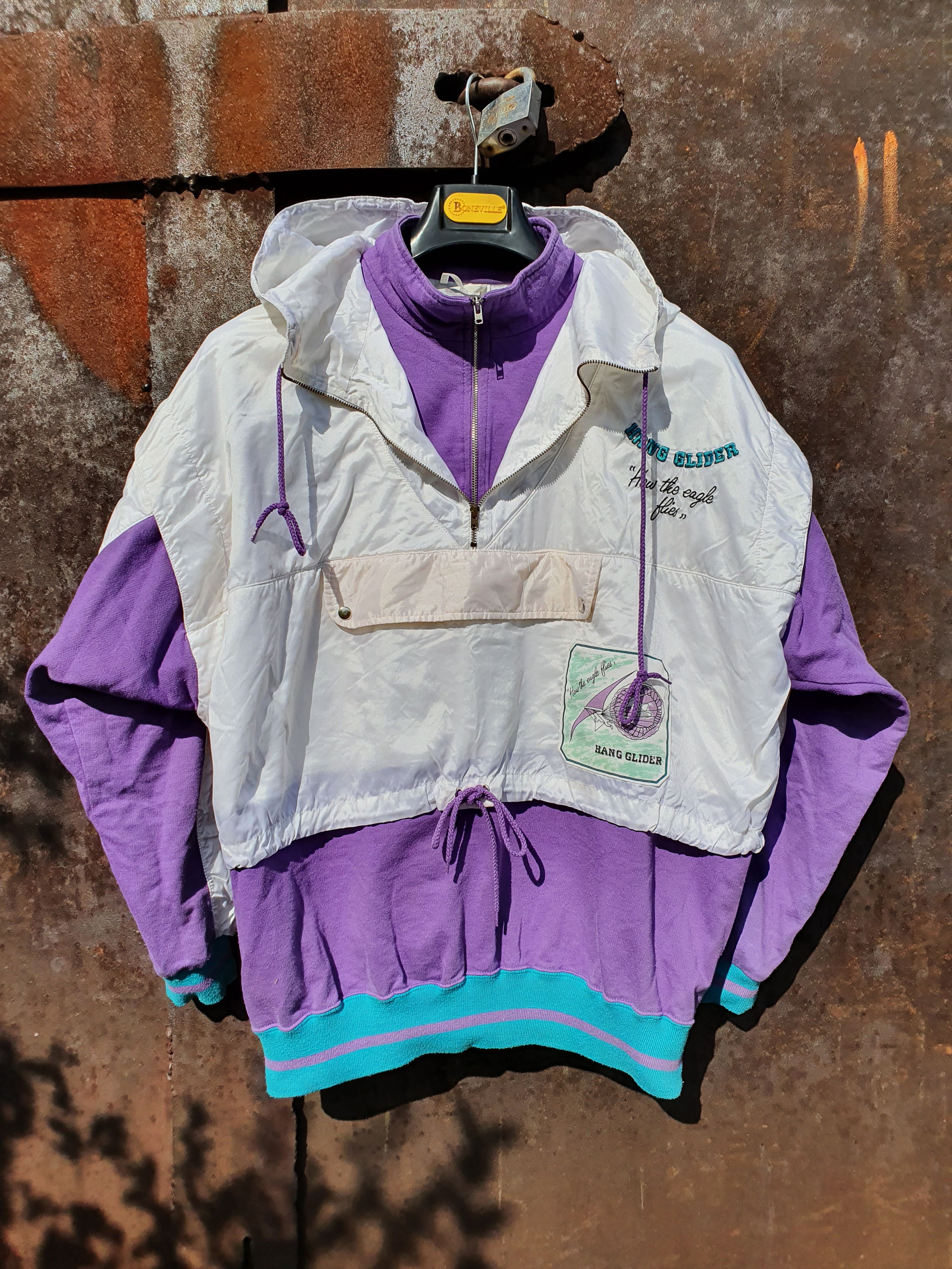 Adidas × Vintage Archive ADIDAS Hooded Jacket How the Eagle Flies Size US L / EU 52-54 / 3 - 2 Thumbnail