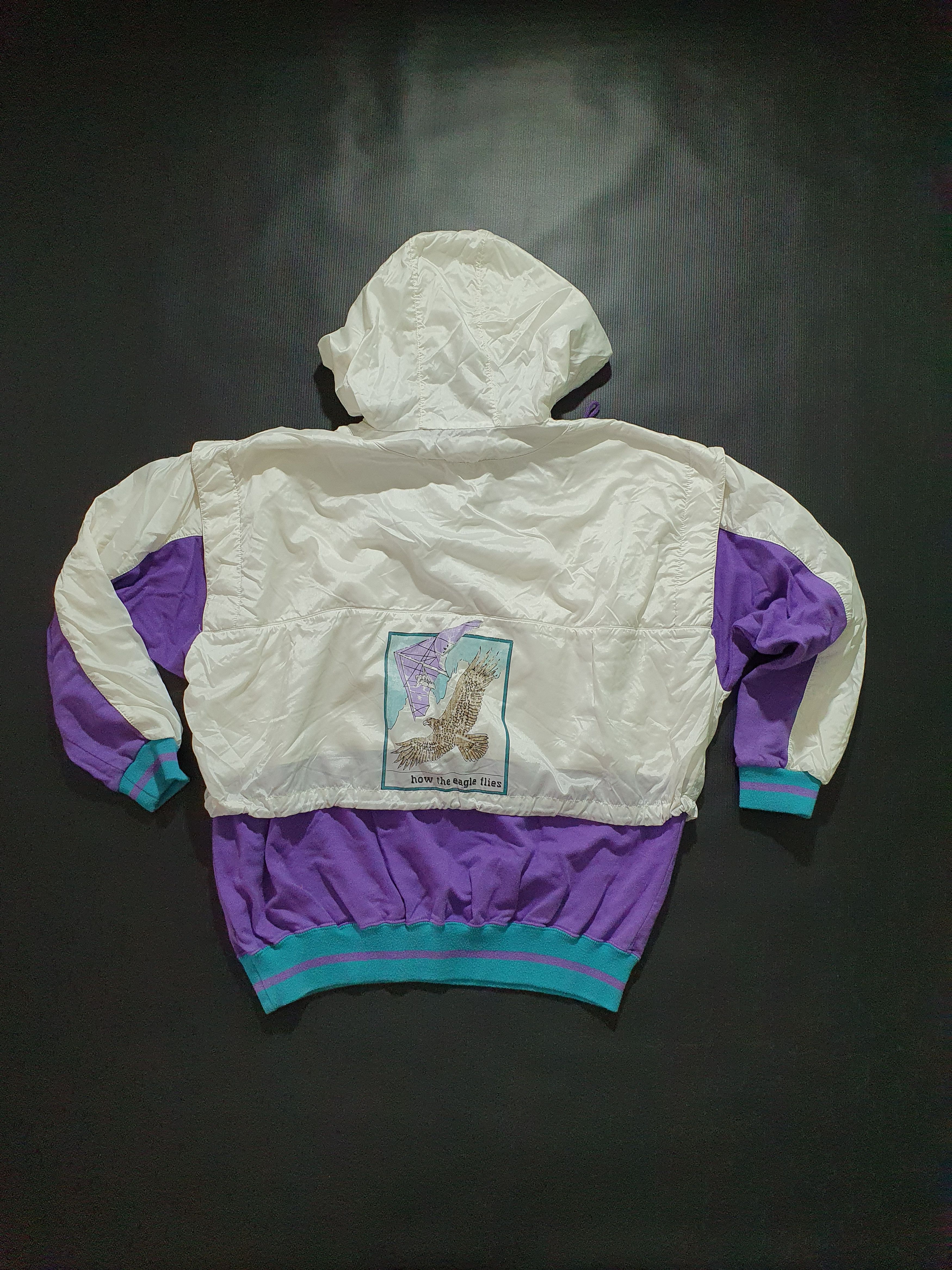 Adidas × Vintage Archive ADIDAS Hooded Jacket How the Eagle Flies Size US L / EU 52-54 / 3 - 15 Thumbnail