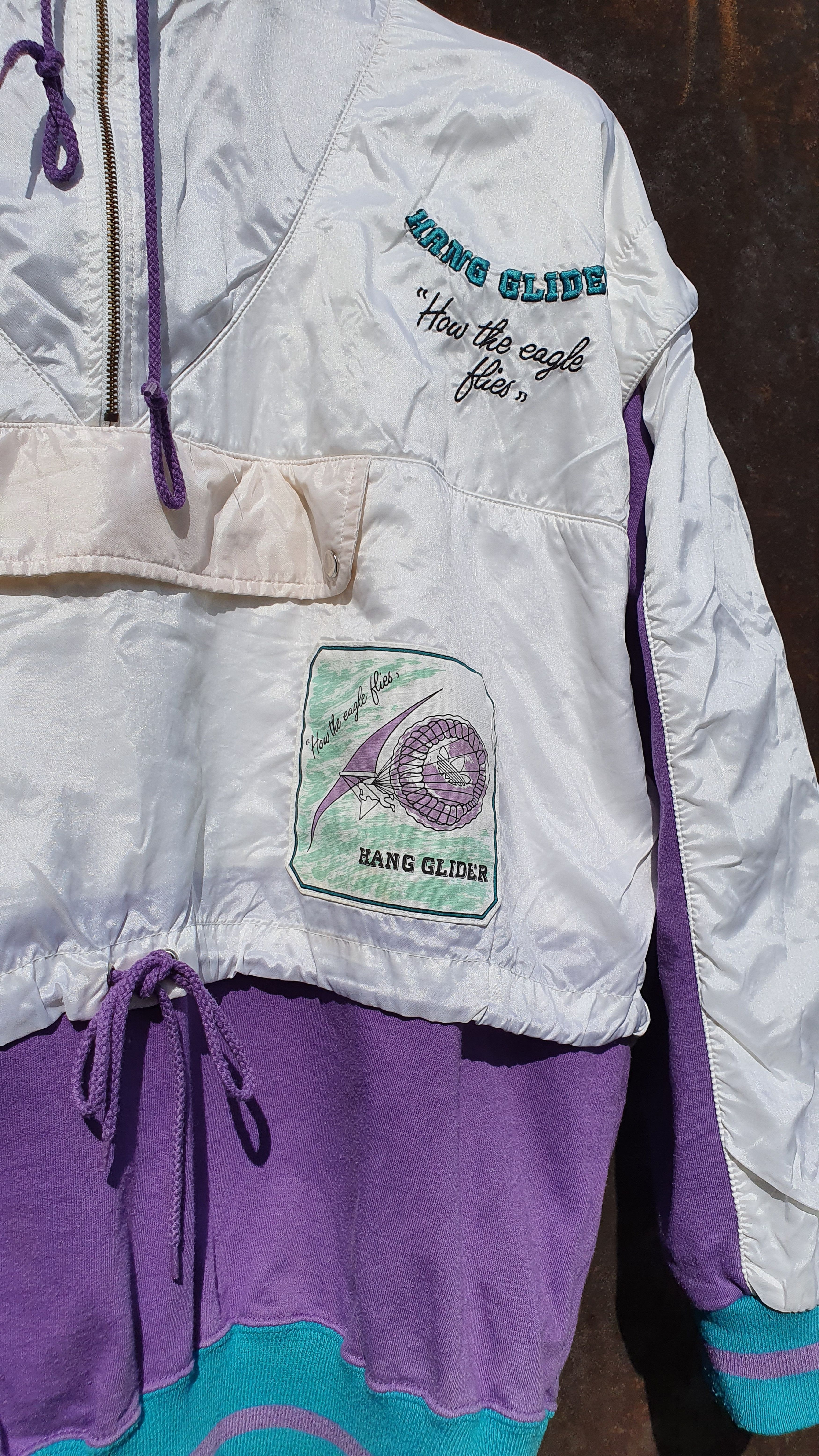 Adidas × Vintage Archive ADIDAS Hooded Jacket How the Eagle Flies Size US L / EU 52-54 / 3 - 7 Thumbnail