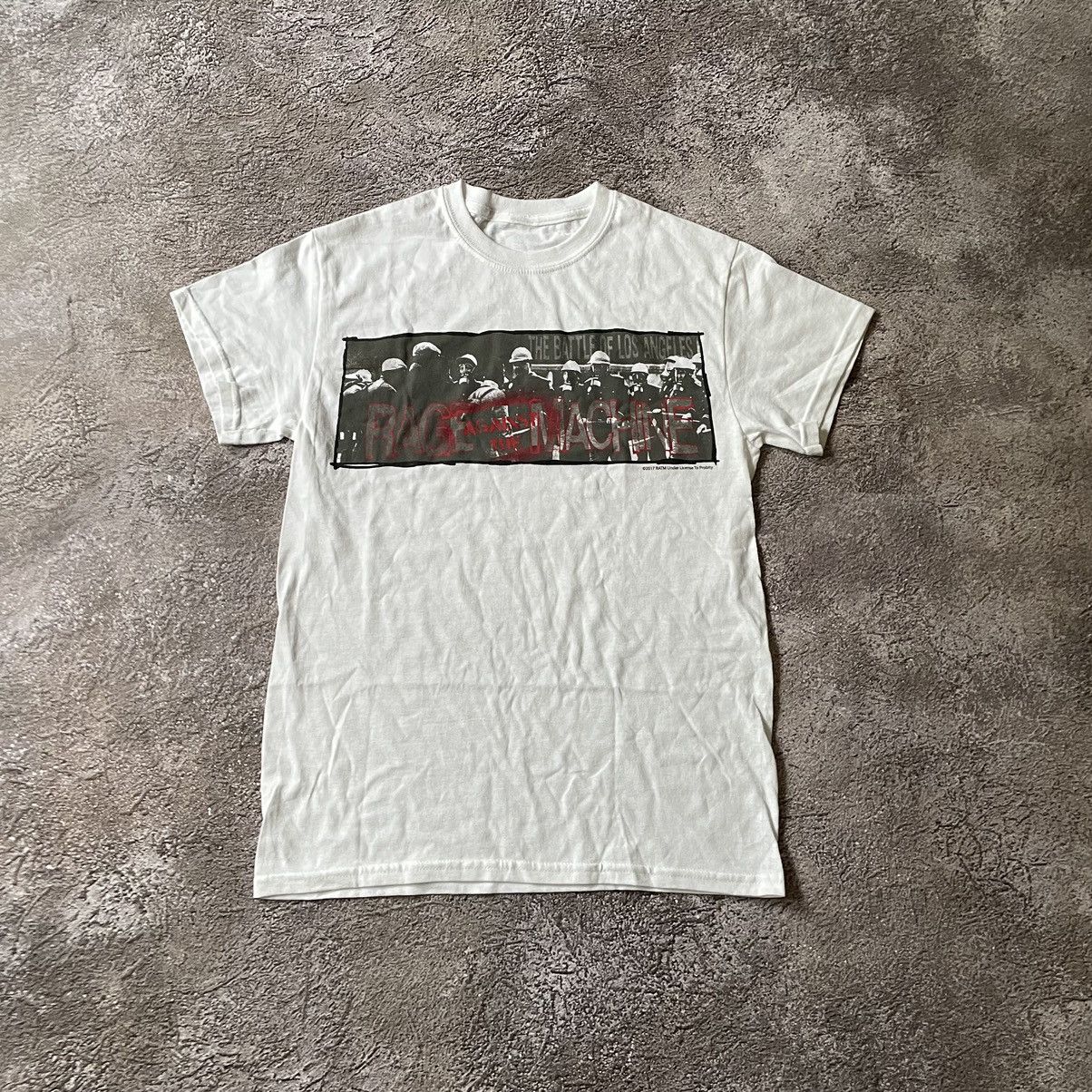 Vintage Vintage Y2K Rage Against The Machine Band Tee Faded Black S Size US S / EU 44-46 / 1 - 2 Thumbnail