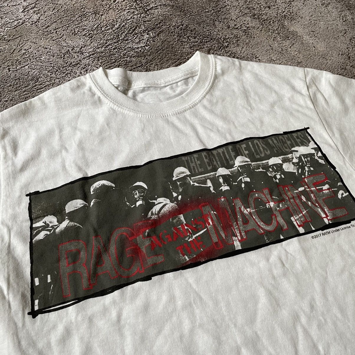 Vintage Vintage Y2K Rage Against The Machine Band Tee Faded Black S Size US S / EU 44-46 / 1 - 6 Thumbnail