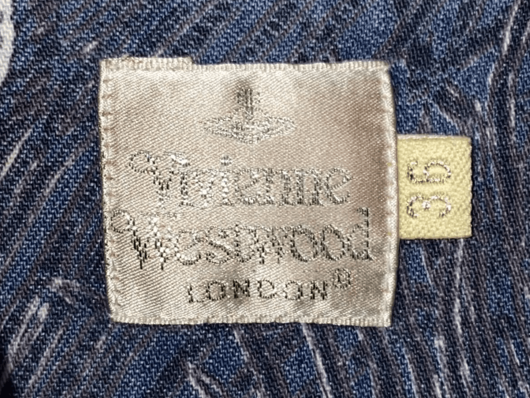 Vivienne Westwood AW 1994 "On Liberty" Gold Label Peacock Denim Western Shirt Size US M / EU 48-50 / 2 - 9 Thumbnail