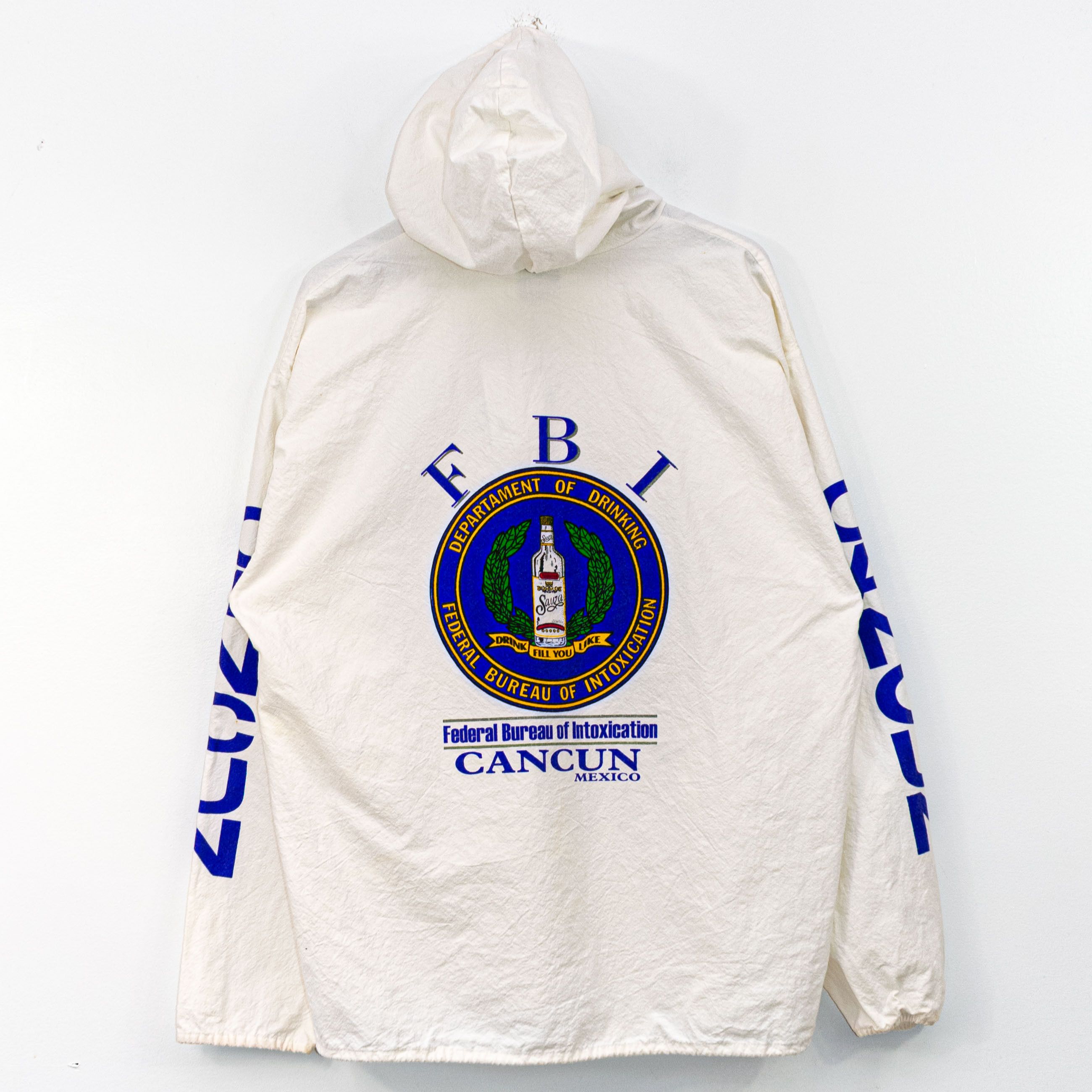 Vintage FBI Federal Bureau Of Intoxication Cancun Mexico Jacket | Grailed
