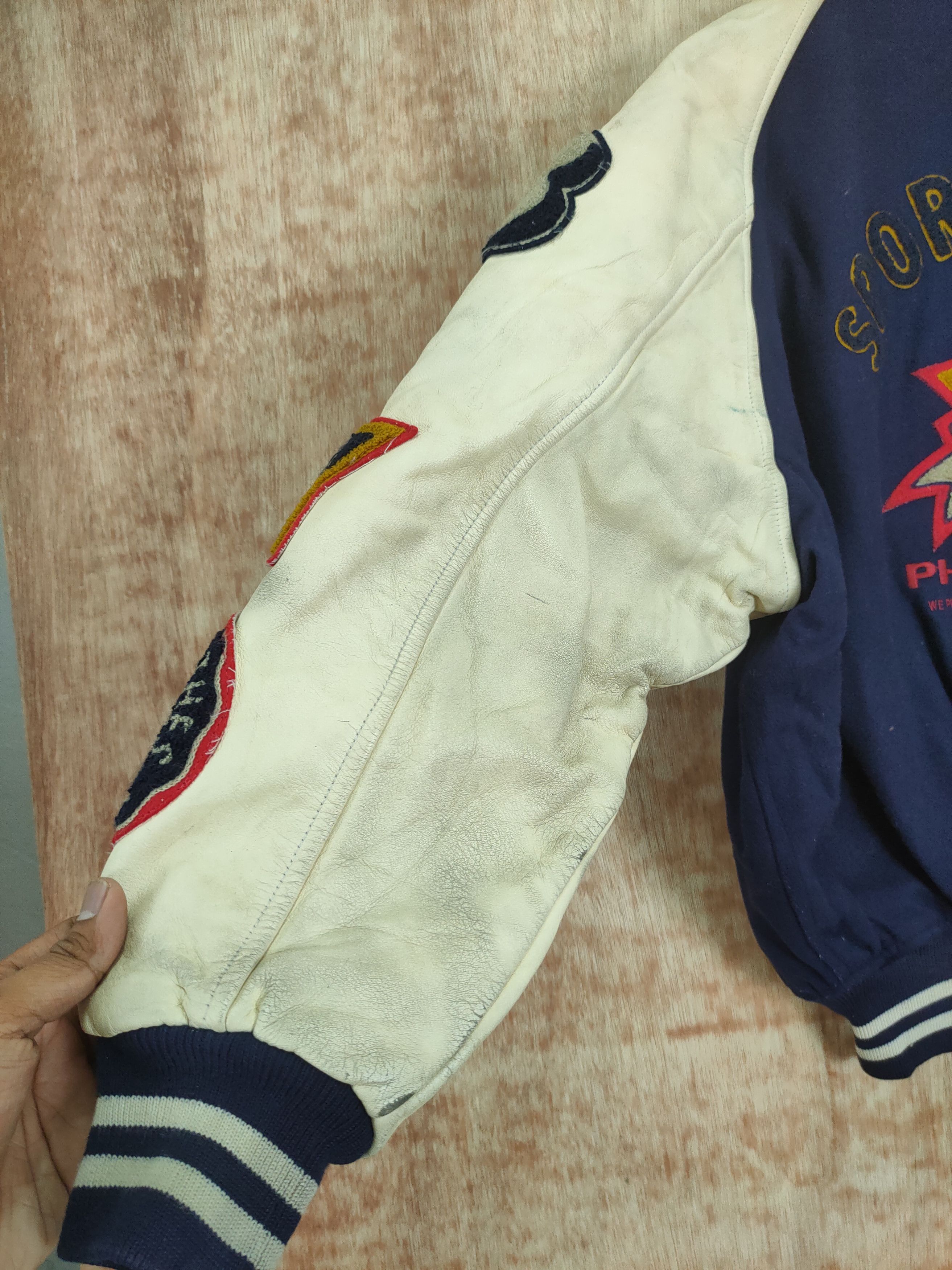 Vintage Eastboy japan varsity jacket wool leather vintage #4205 DLAL Size US M / EU 48-50 / 2 - 5 Thumbnail