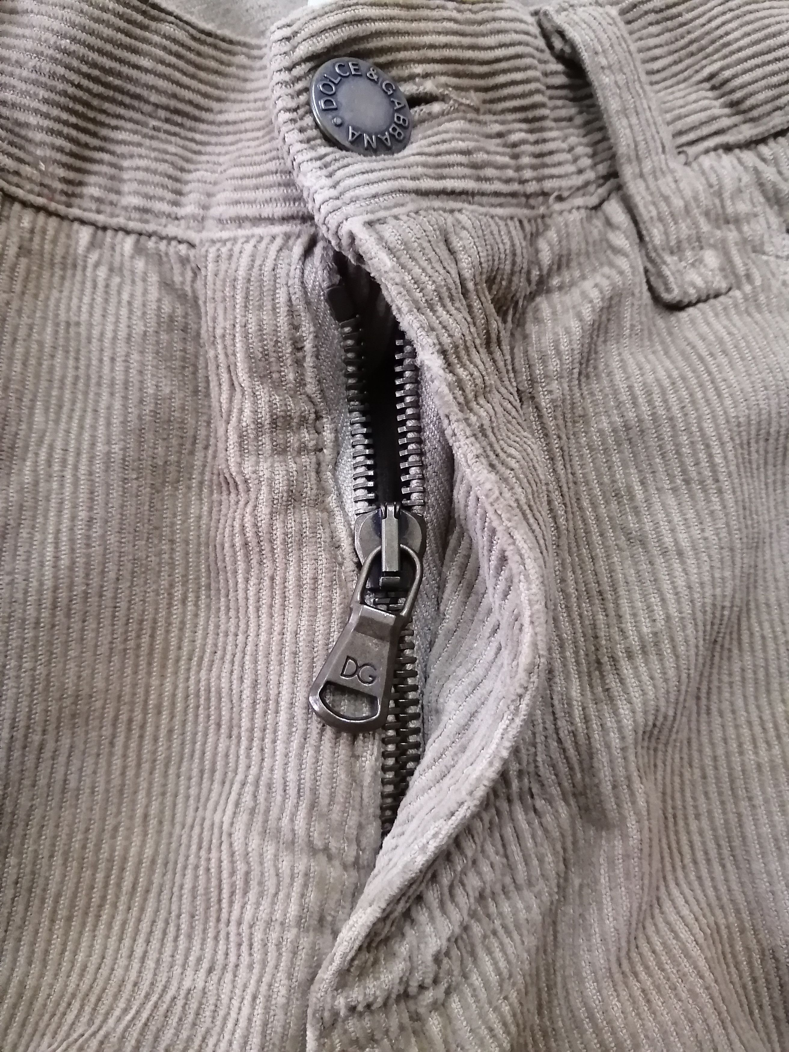 Dolce & Gabbana Vintage DOLCE & GABBANA Nice Design Corduroy Pant Size US 33 - 6 Thumbnail