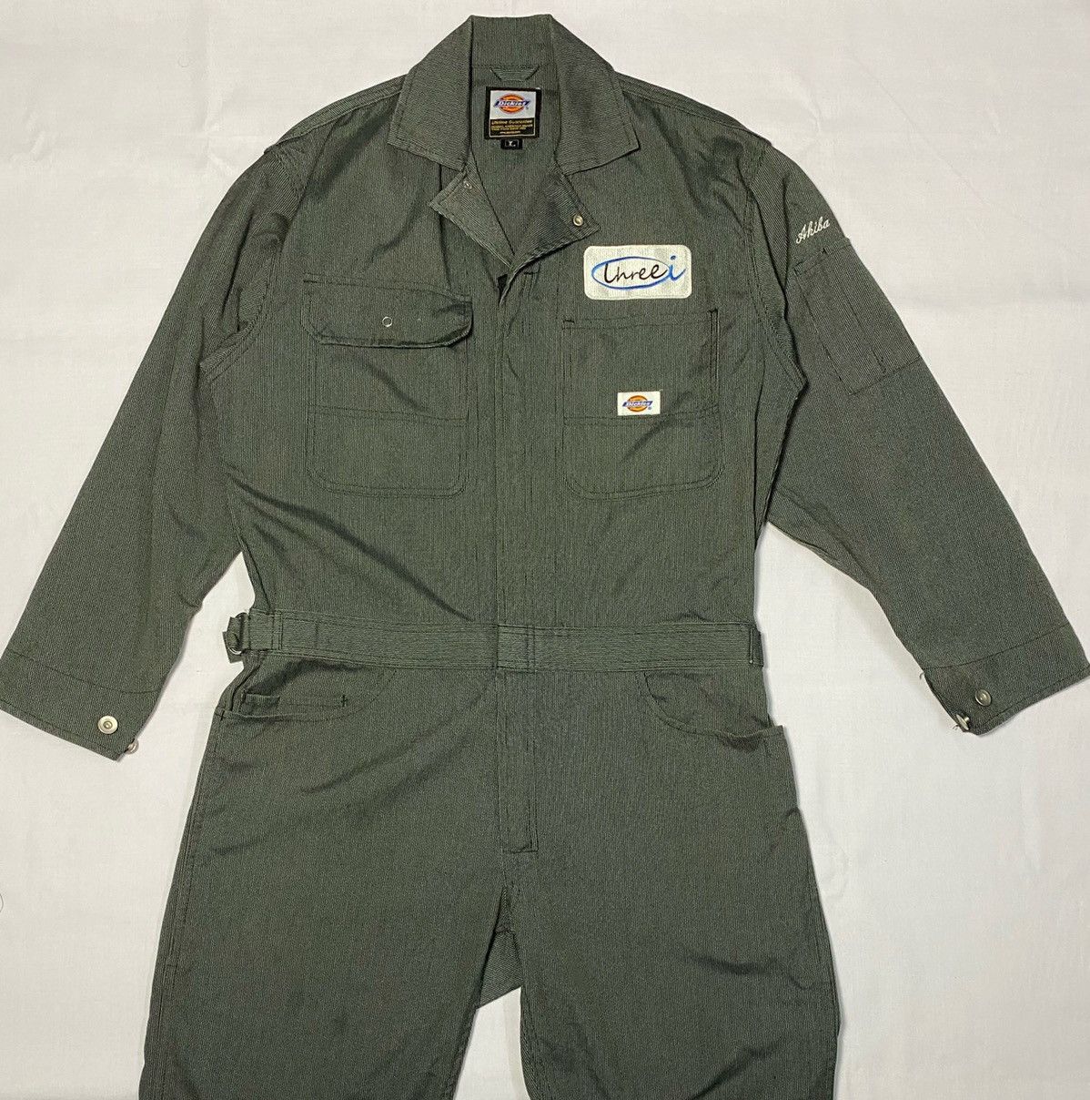 Dickies Vintage 80s Dickies Worker Overalls Jumpsuits Size US 35 - 11 Thumbnail