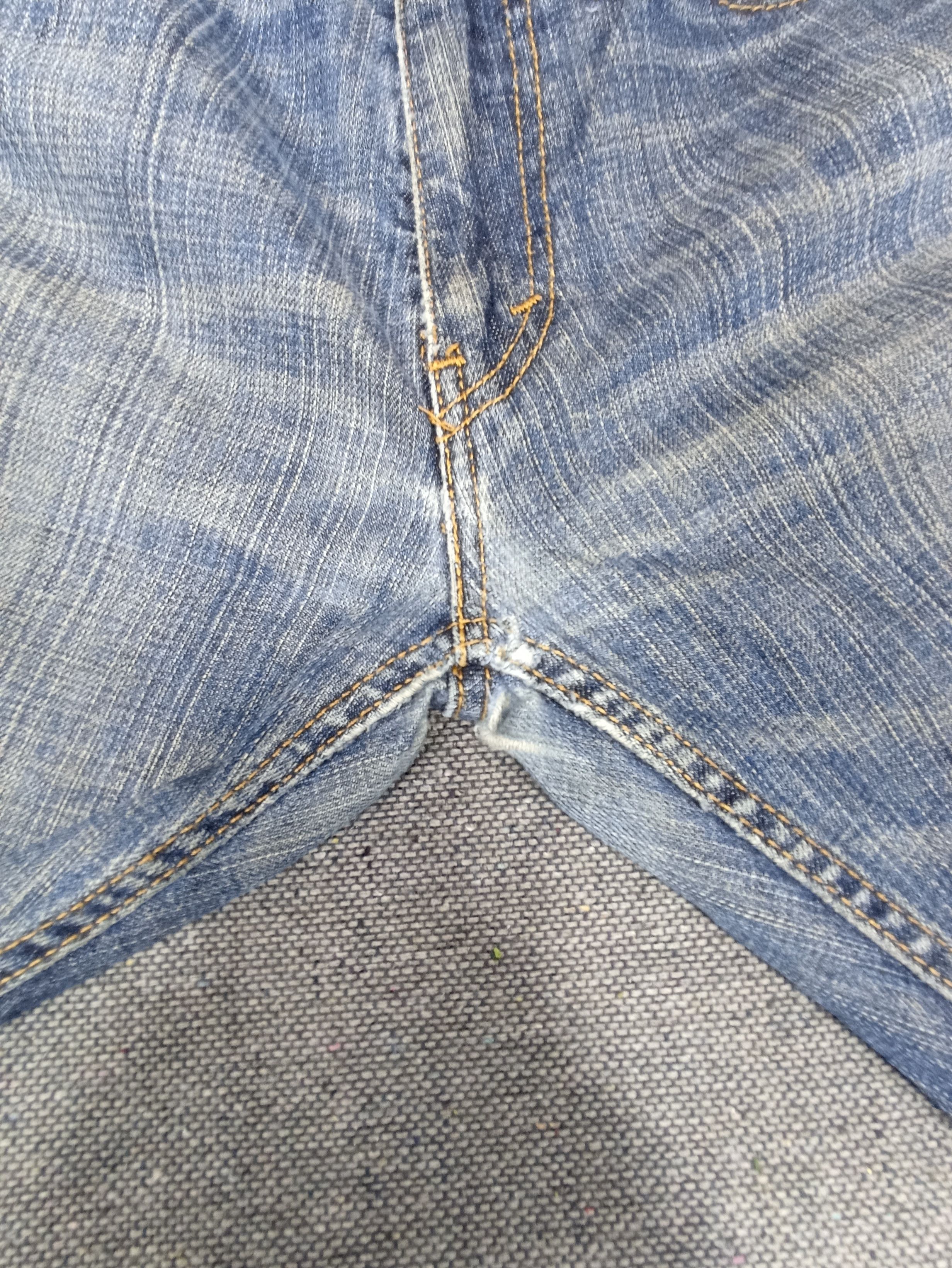Jean × Levi's × Vintage Vintage Levis 559 Rusty blue Wash Jeans - J157 Size US 34 / EU 50 - 8 Thumbnail