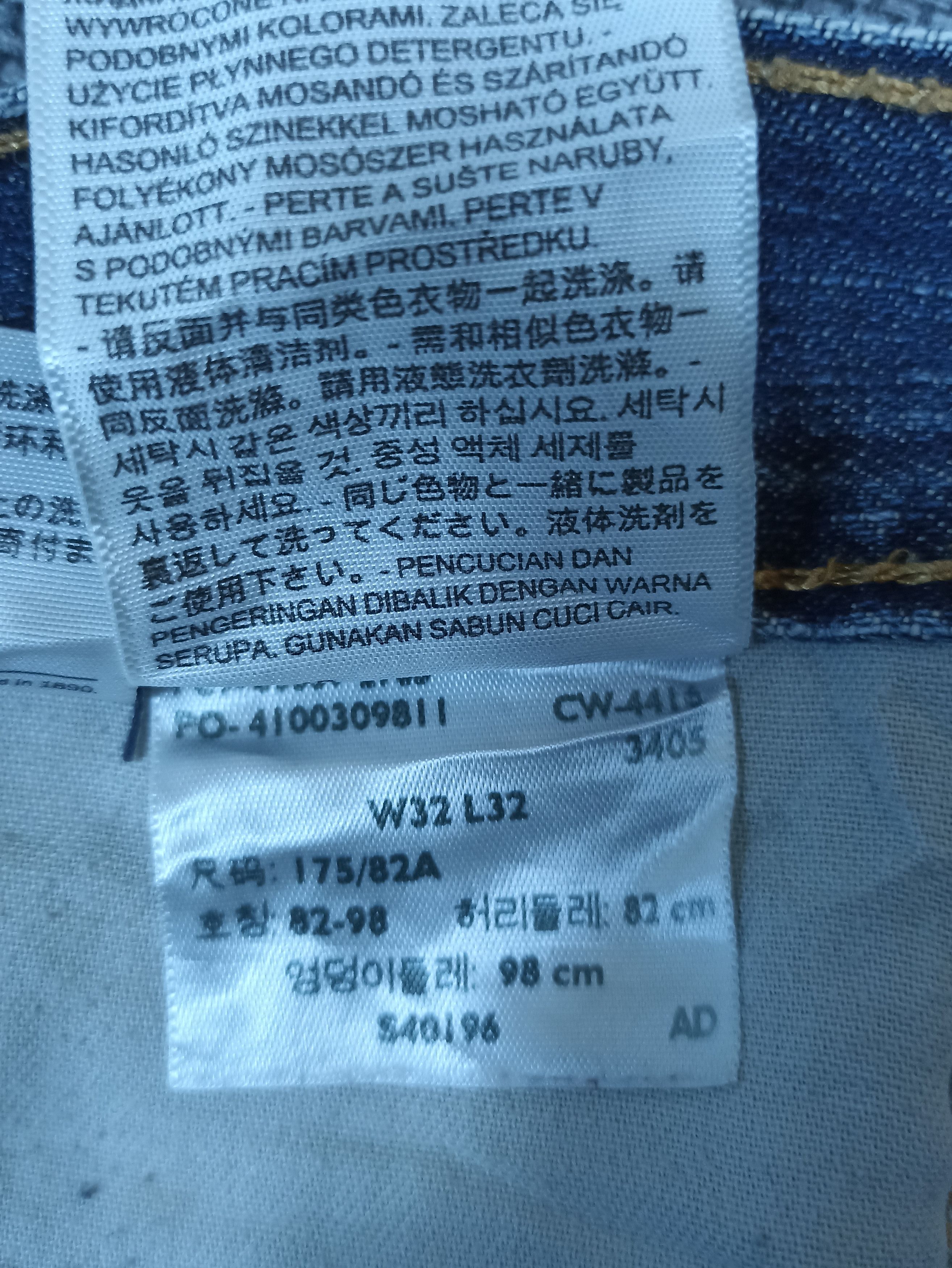 Jean × Levi's × Vintage Vintage Levis 559 Rusty blue Wash Jeans - J157 Size US 34 / EU 50 - 5 Thumbnail