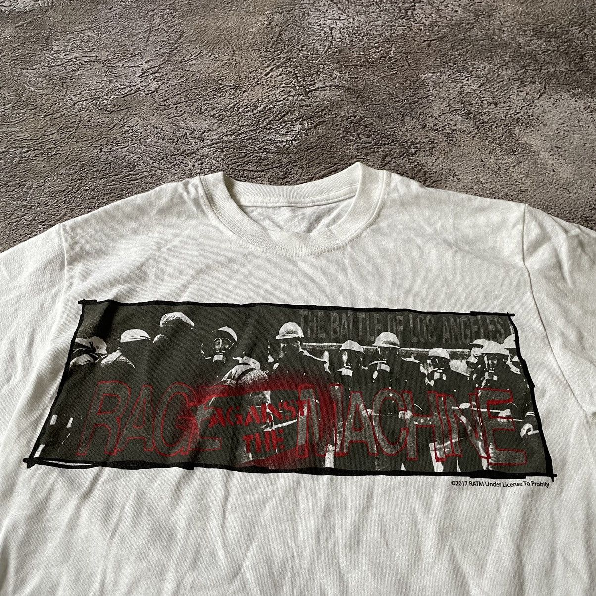 Vintage Vintage Y2K Rage Against The Machine Band Tee Grunge Baggy S Size US S / EU 44-46 / 1 - 5 Thumbnail