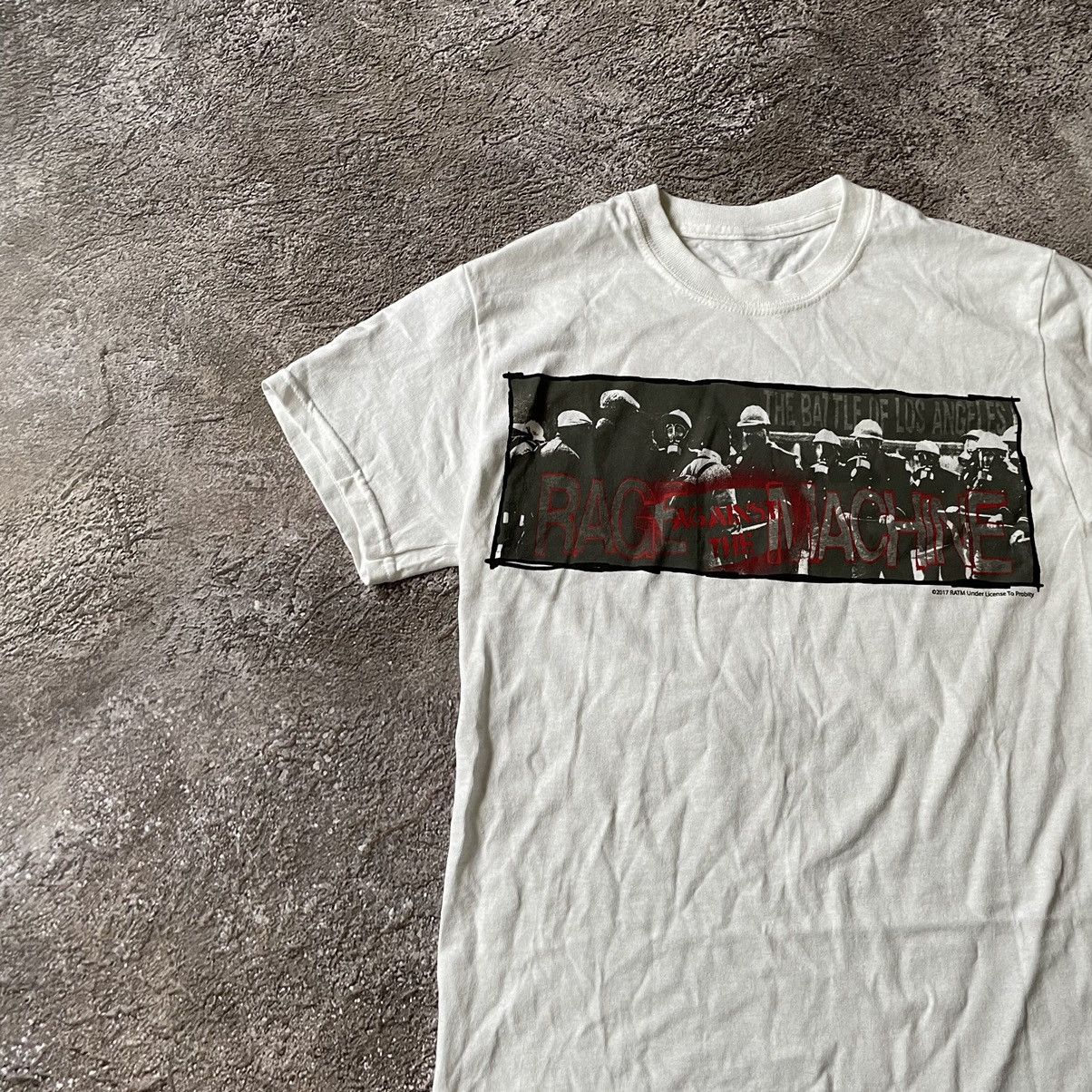 Vintage Vintage Y2K Rage Against The Machine Band Tee Grunge Baggy S Size US S / EU 44-46 / 1 - 4 Thumbnail
