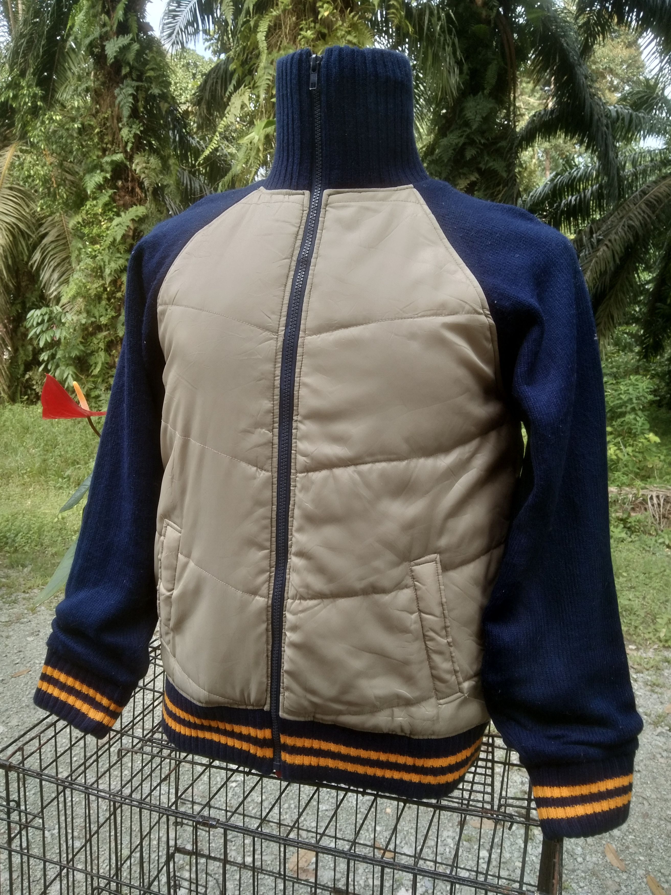 JAPANESE BRAND WILLPIPS WINTER QUILTED JACKET