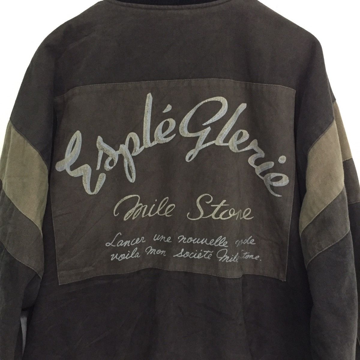 Japanese Brand Men’s Collection MILE STONE Jacket Big Logo MADE IN JAPAN Size US L / EU 52-54 / 3 - 4 Thumbnail