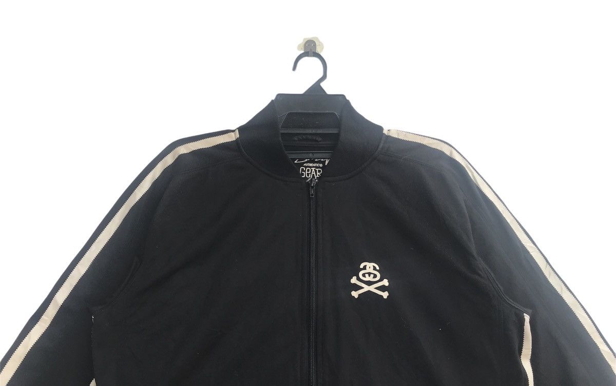 Stussy × Vintage Vtg 90s Stussy crossbones logo track top jacket Size US XL / EU 56 / 4 - 2 Thumbnail