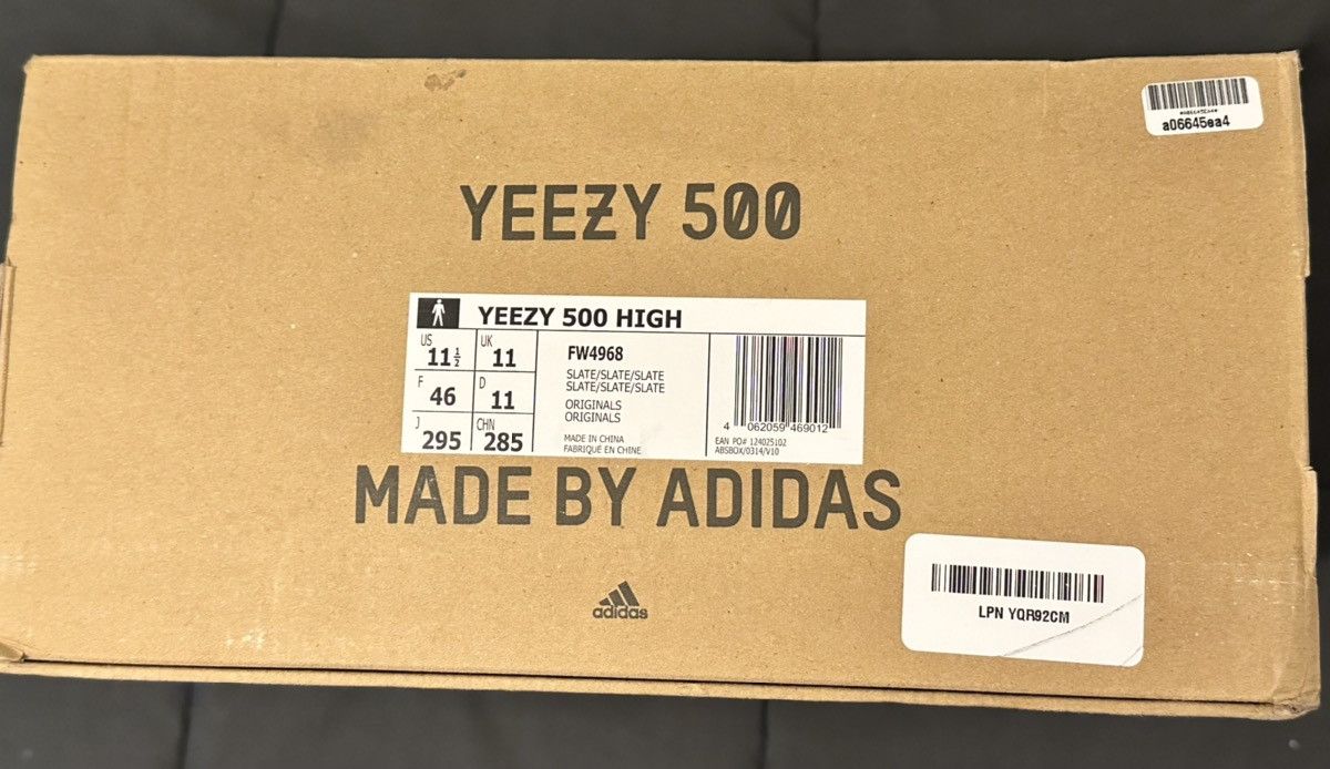 Adidas × Kanye West Yeezy 500 High Slate 11.5 Size US 11.5 / EU 44-45 - 8 Thumbnail