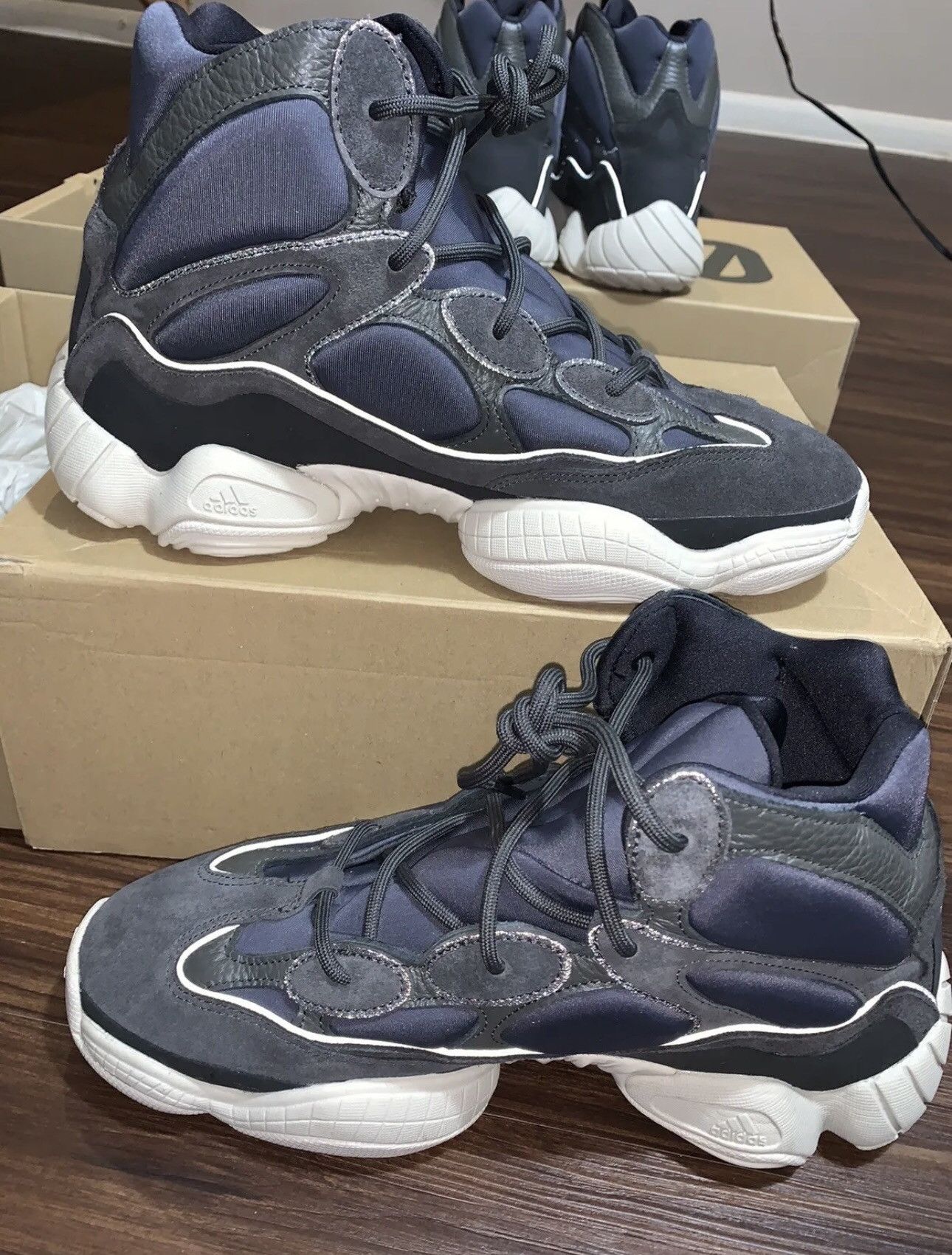 Adidas × Kanye West Yeezy 500 High Slate 11.5 Size US 11.5 / EU 44-45 - 2 Thumbnail