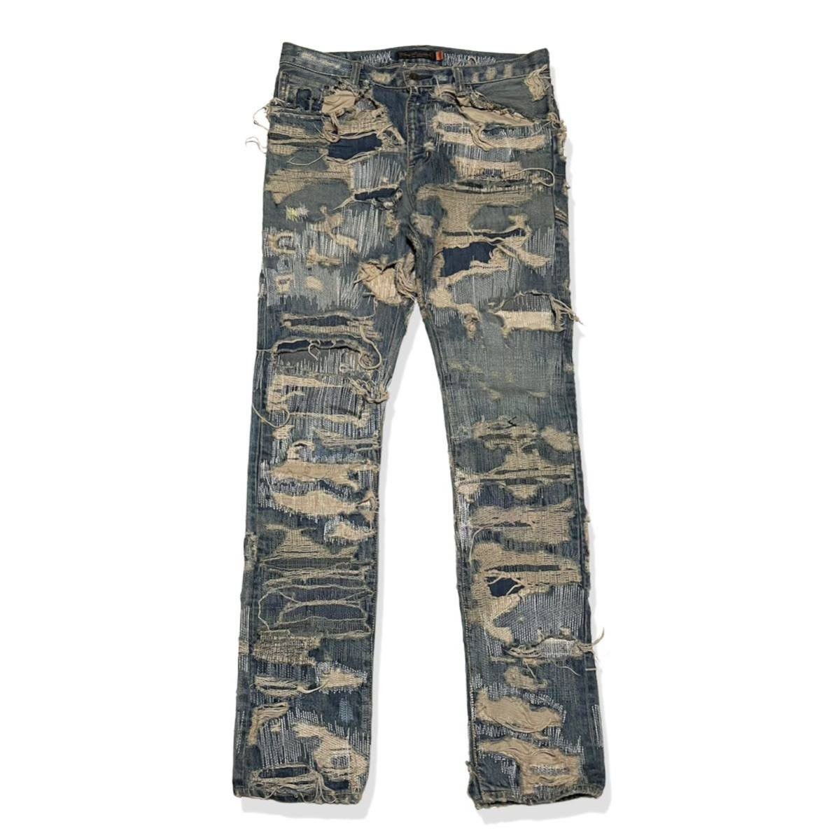 image of ‘05 Undercover 85 Jeans in Blue, Men's (Size 31)