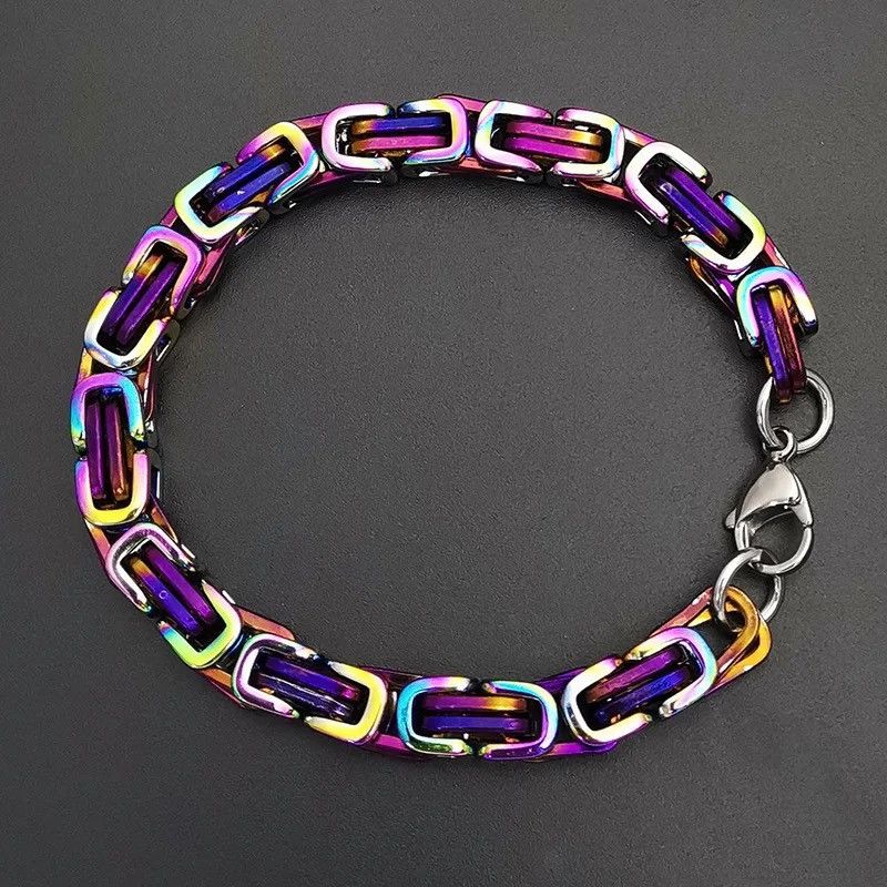 Jewelry 4MM Colourful Bracelet Size ONE SIZE - 1 Thumbnail