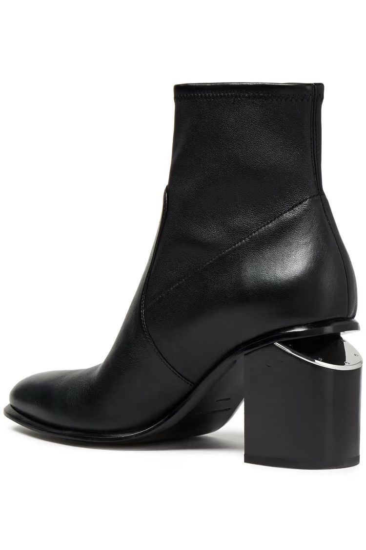 ALEXANDER WANG Anna stretch-leather ankle boots