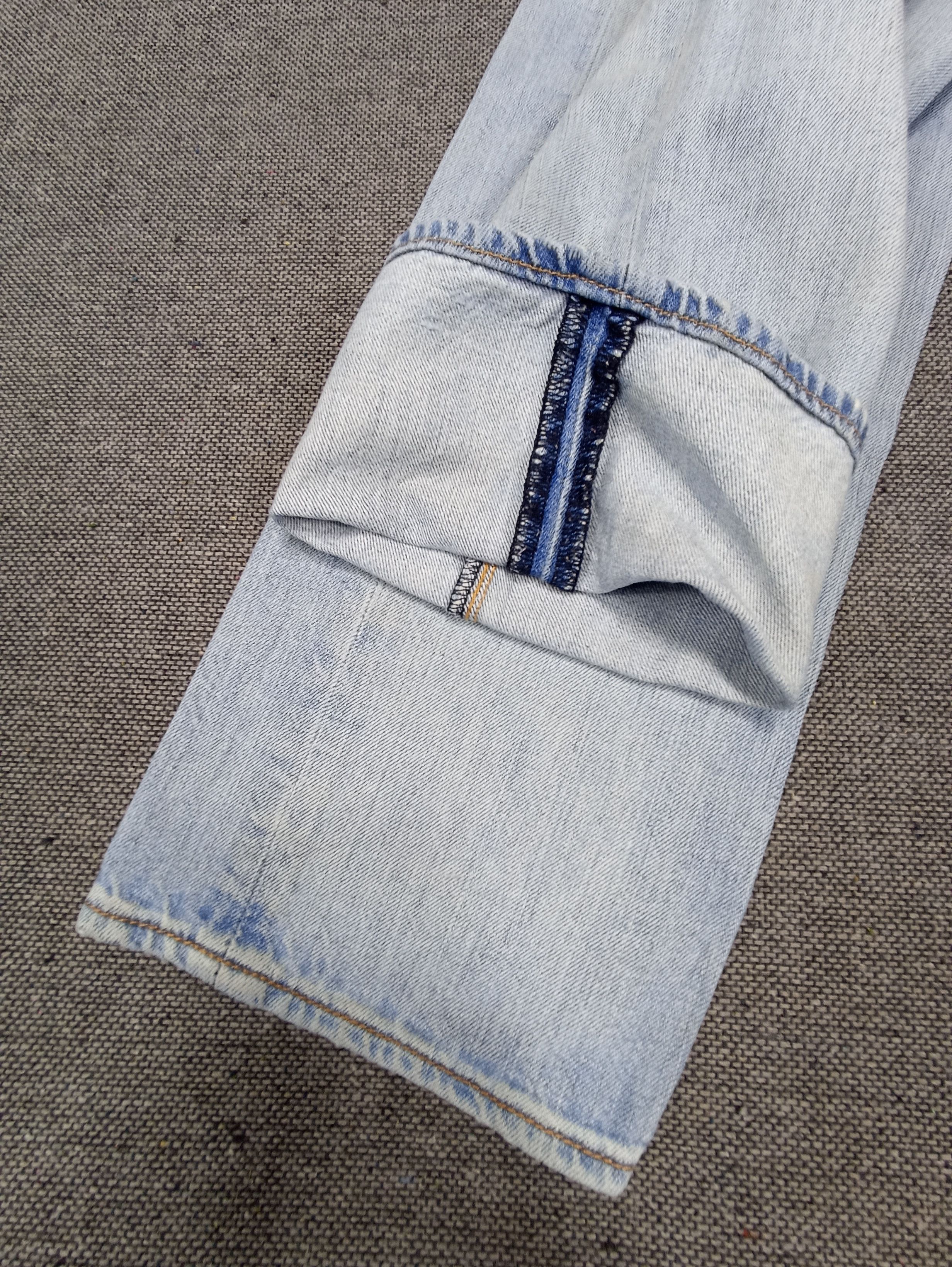Jean × Levi's × Vintage Vintage Levis 501 Distressed Blue Wash Jeans - J160 Size US 32 / EU 48 - 6 Thumbnail