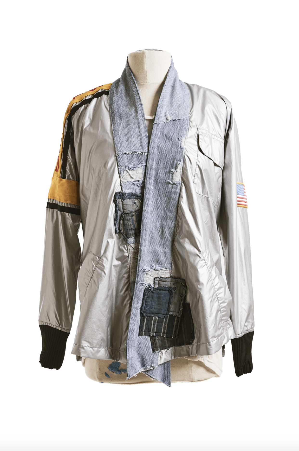 Greg Lauren NWT $1.25k GREG LAUREN RACING KIMONO Jacket indigo boro Size US S / EU 44-46 / 1 - 4 Thumbnail