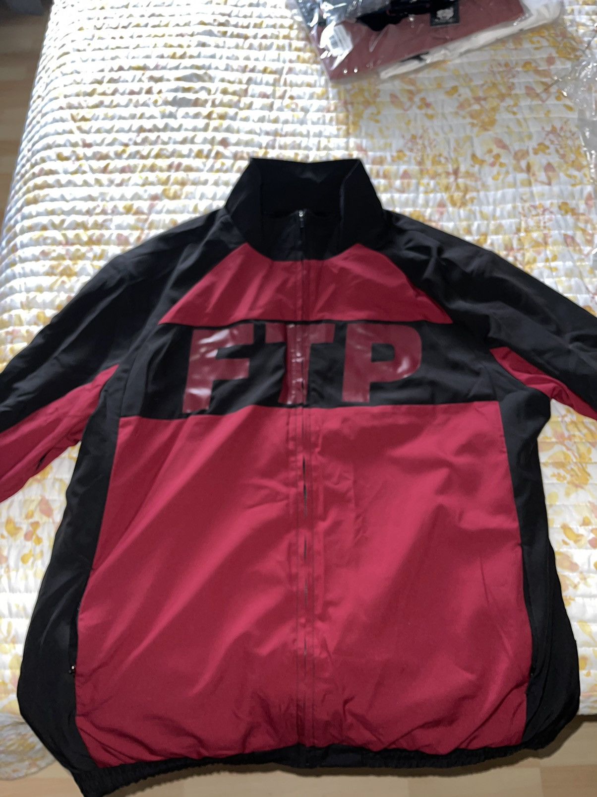 Ftp color block track jacket store