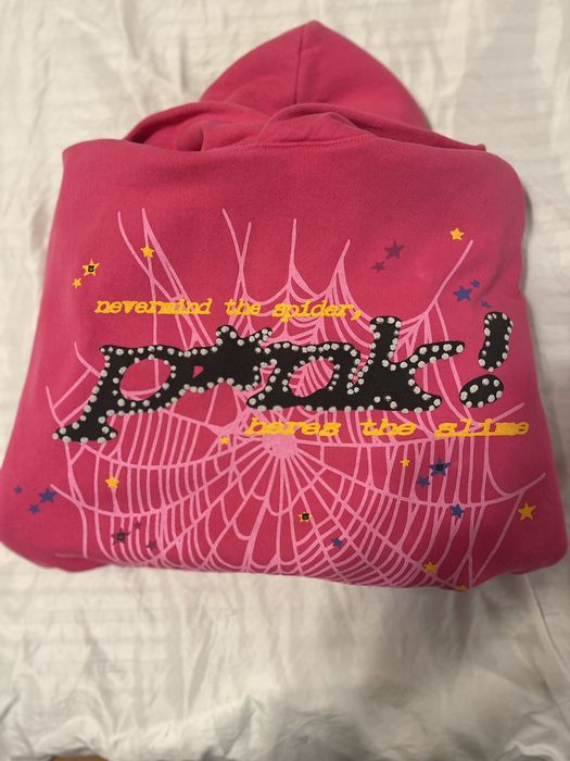 Spider Worldwide Sp5der Worldwide P*NK hoodie (L) | Grailed