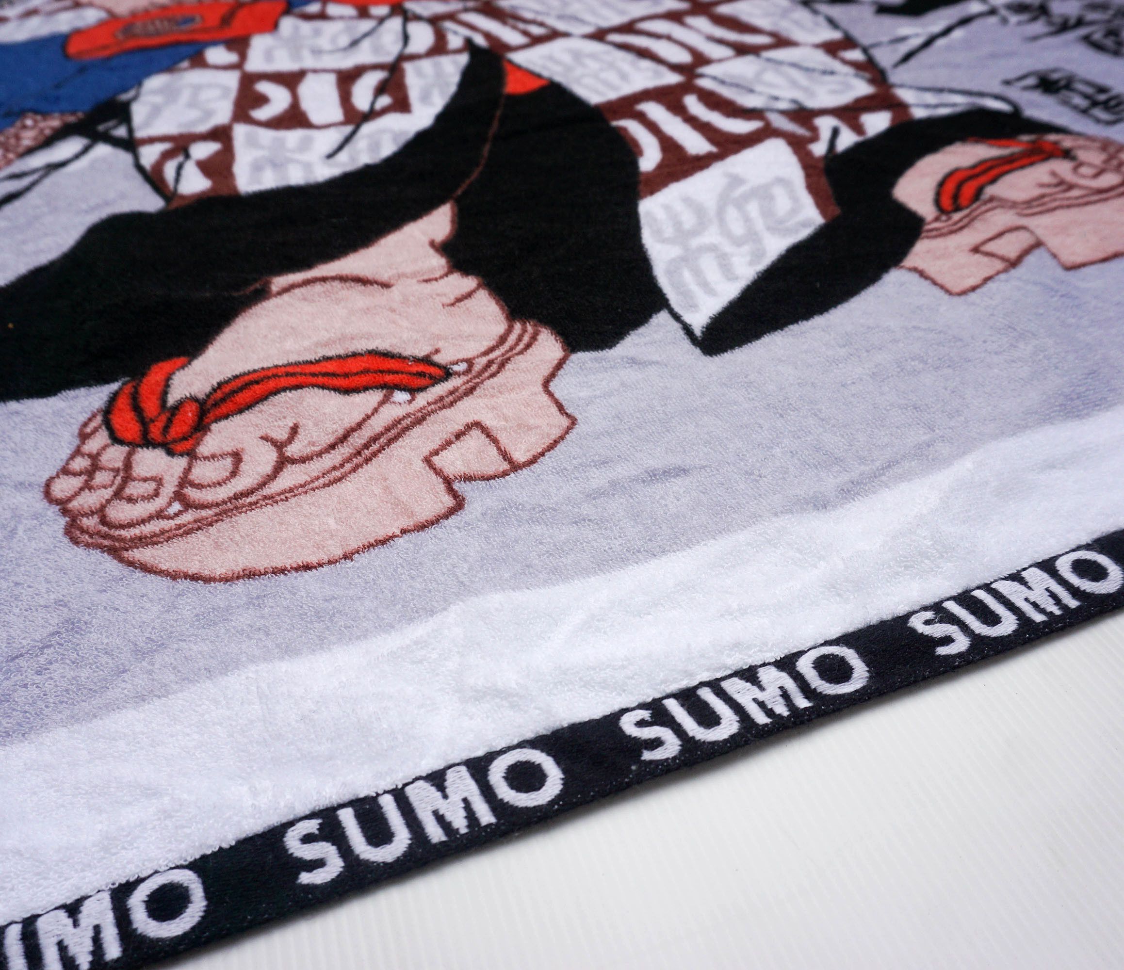 Japanese Brand Big Size SUMO Full Printed Towel Size ONE SIZE - 5 Thumbnail