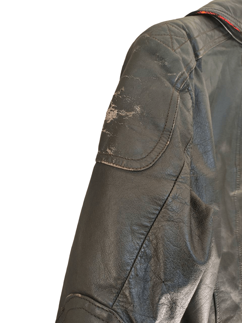 Vintage Vtg Bikers Leather Jacket, Made in Uruguay Size US S / EU 44-46 / 1 - 10 Thumbnail