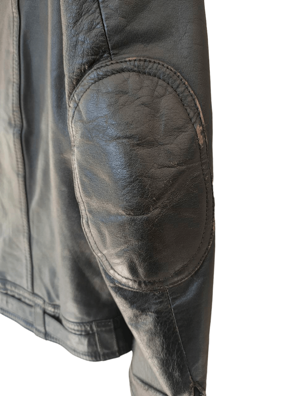 Vintage Vtg Bikers Leather Jacket, Made in Uruguay Size US S / EU 44-46 / 1 - 9 Thumbnail