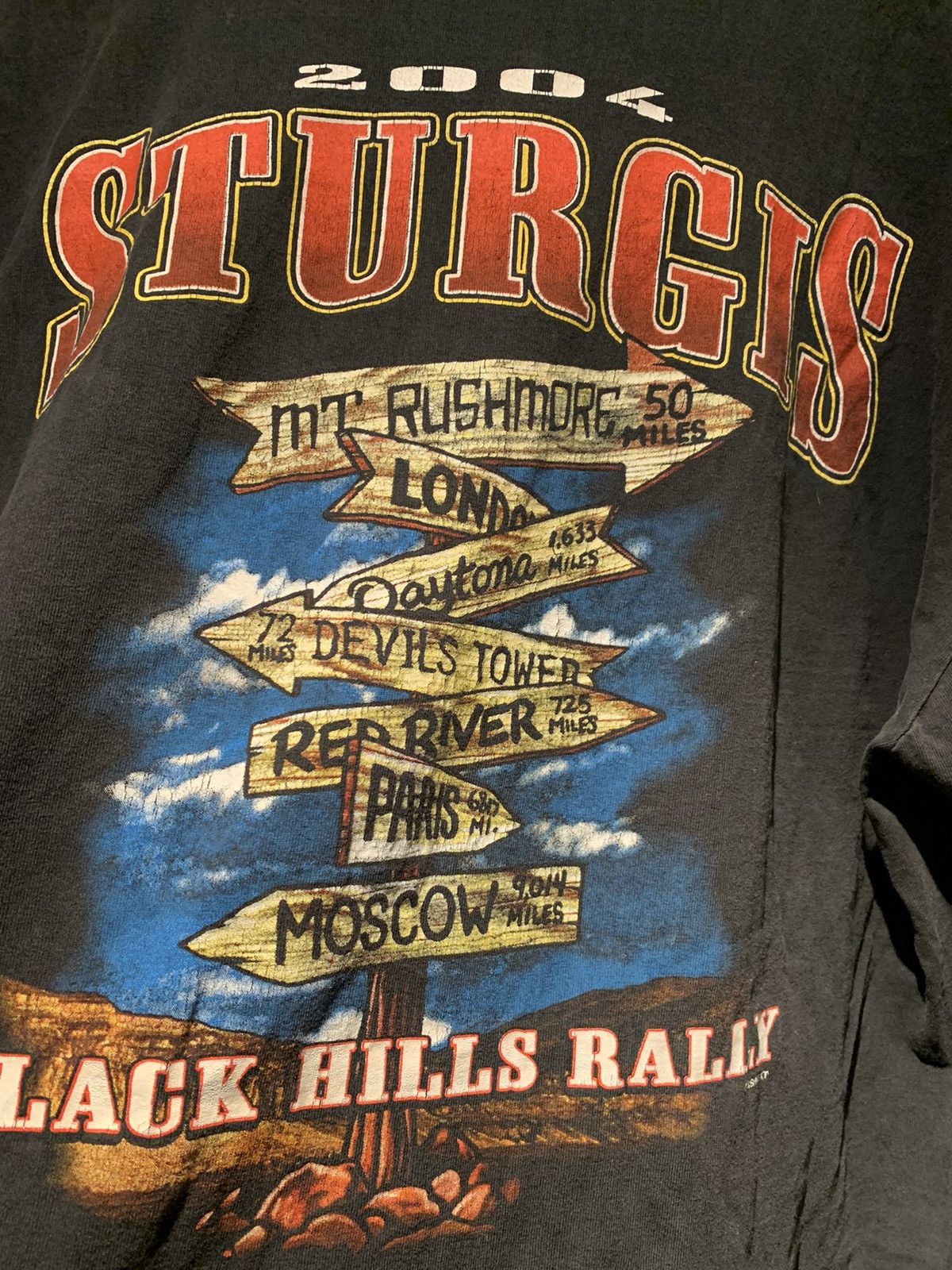 Other × Vintage RARE Vintage 2004 Sturgis Black Hills Motorcycle Biker Shirt Size US XL / EU 56 / 4 - 5 Thumbnail