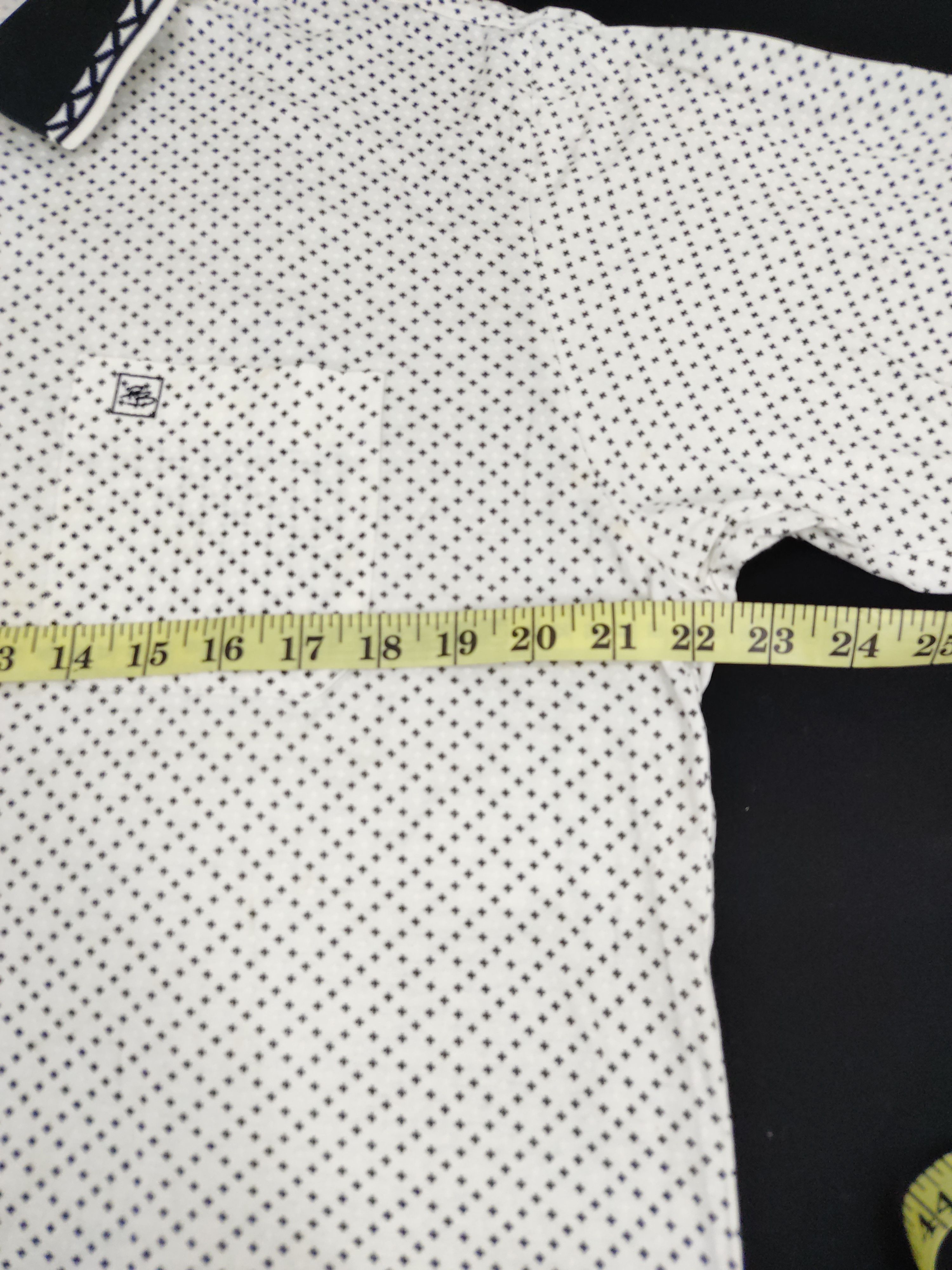 Pierre Balmain Pierre Balmain Paris Polo Polka Dot Single Pocket Tee Size US L / EU 52-54 / 3 - 4 Thumbnail