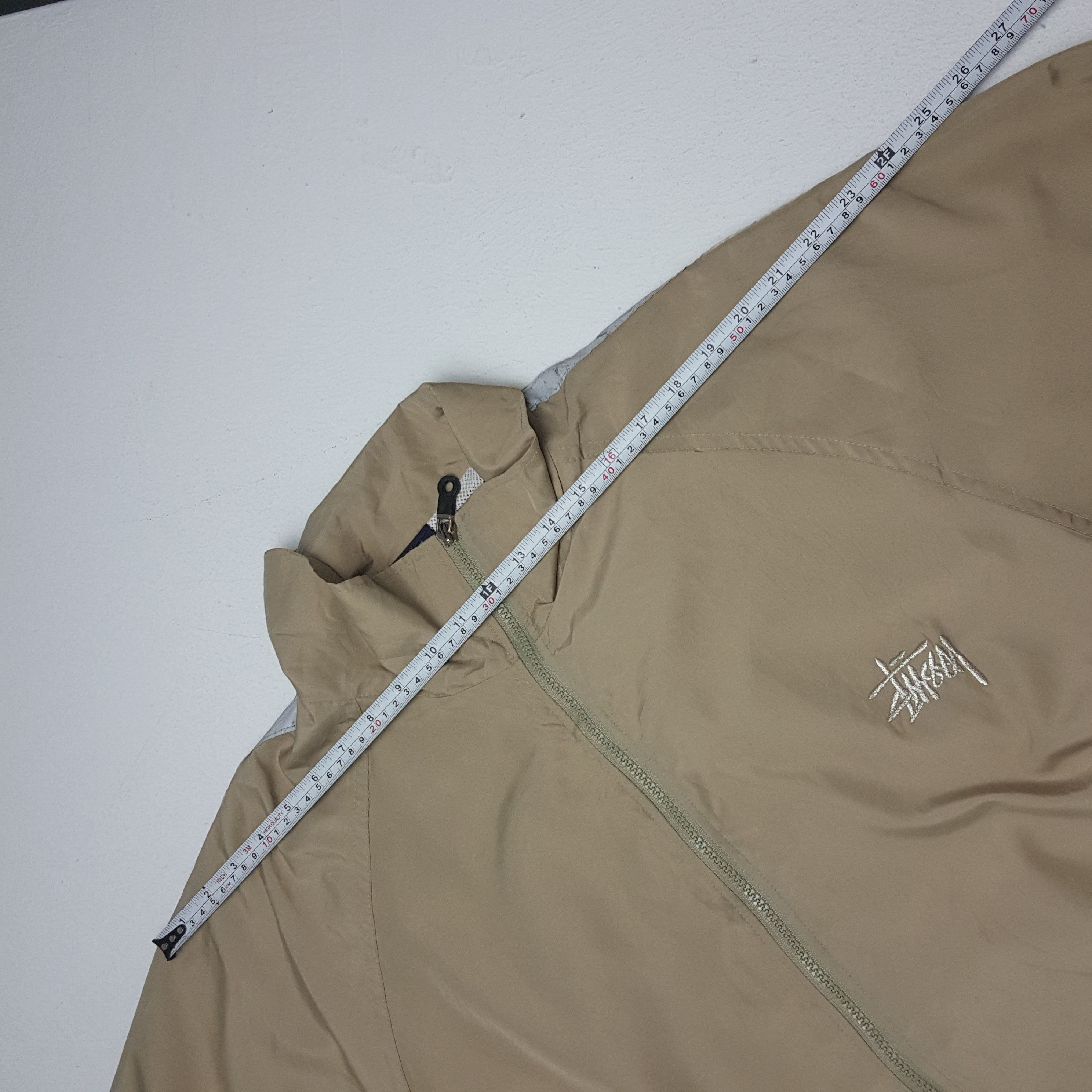 Stussy × Vintage Vintage STUSSY Streetwear Big Logo Design Windbreaker Jacket Size US XL / EU 56 / 4 - 5 Thumbnail