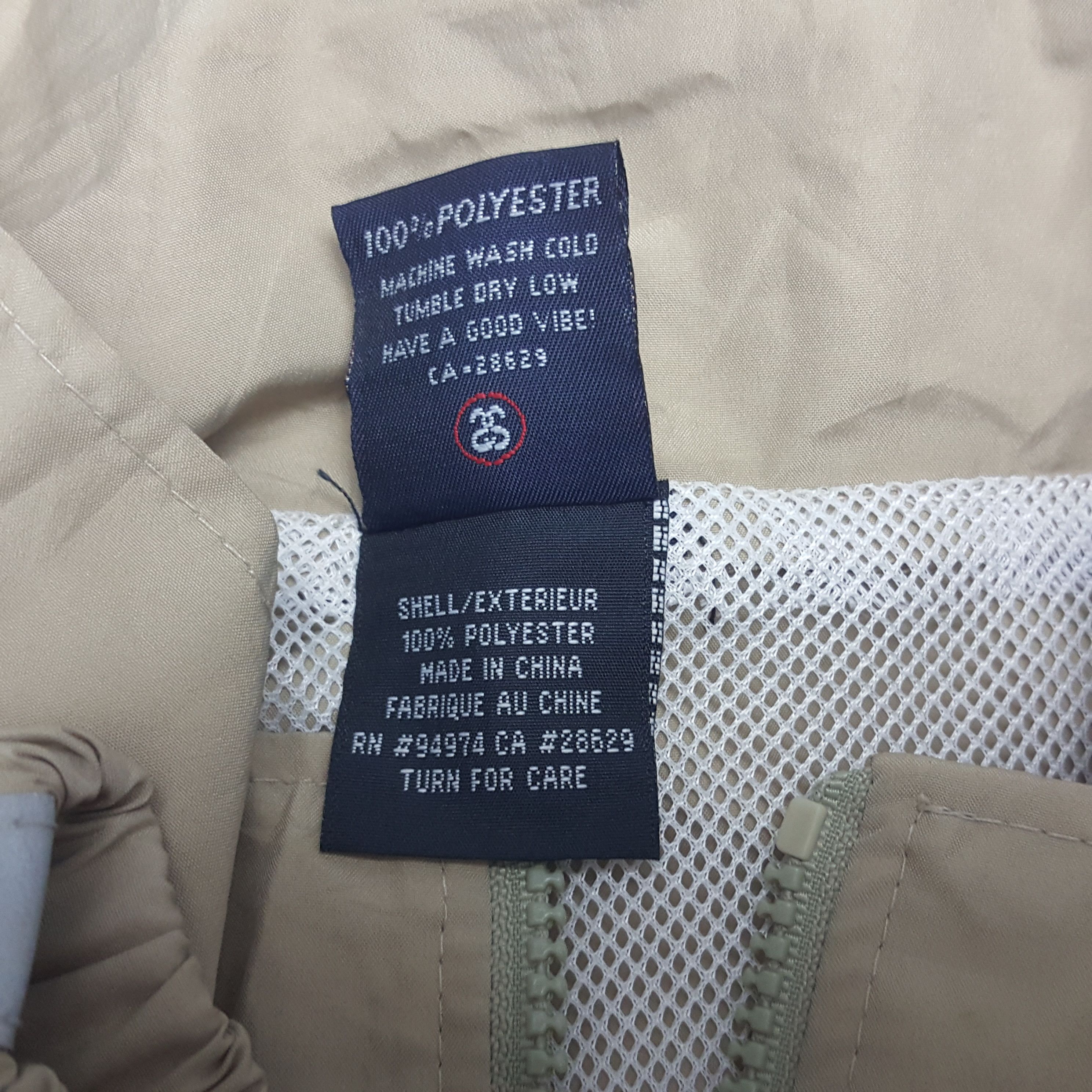 Stussy × Vintage Vintage STUSSY Streetwear Big Logo Design Windbreaker Jacket Size US XL / EU 56 / 4 - 9 Thumbnail