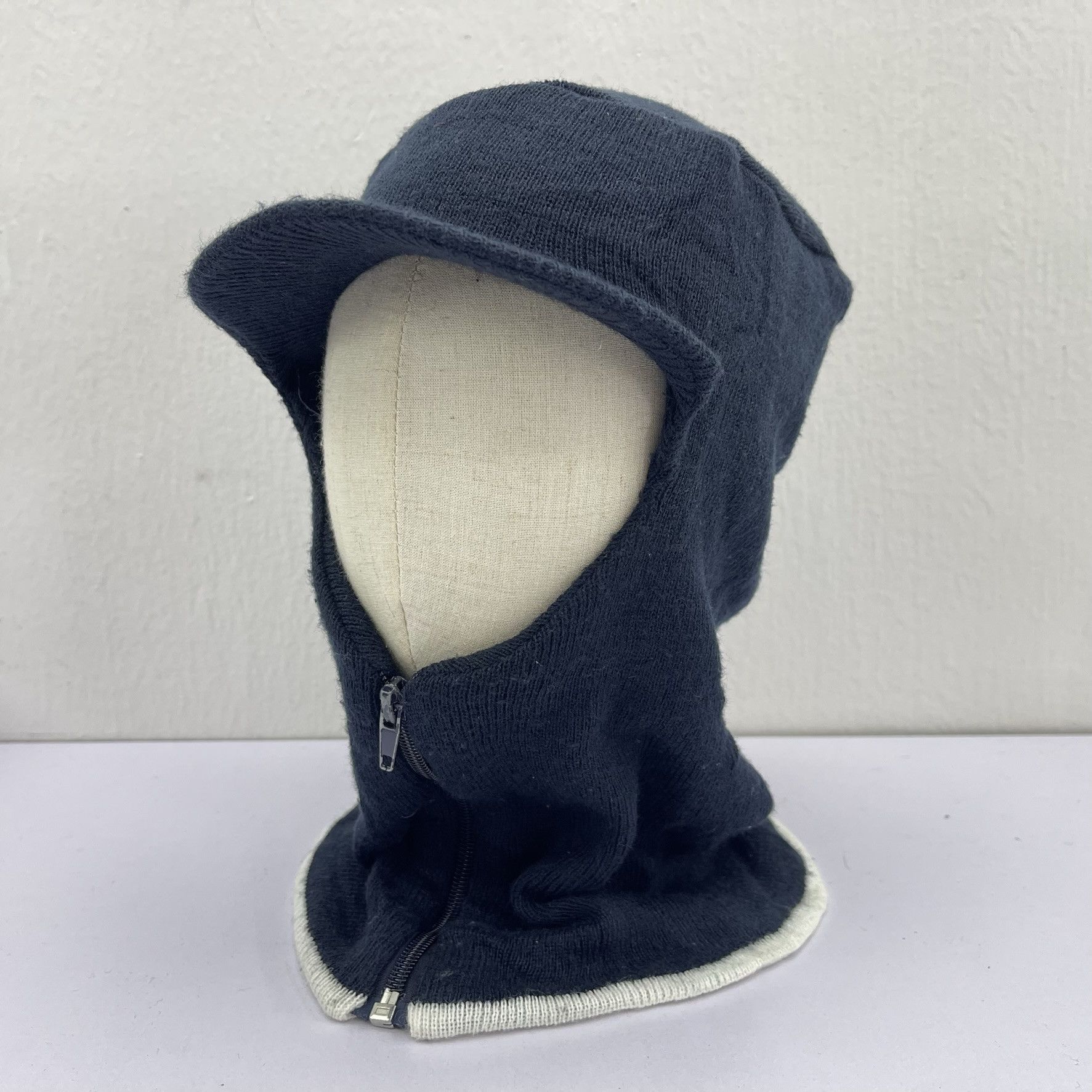 GETT Balaclava Zipped Beanie Hats-BH4167