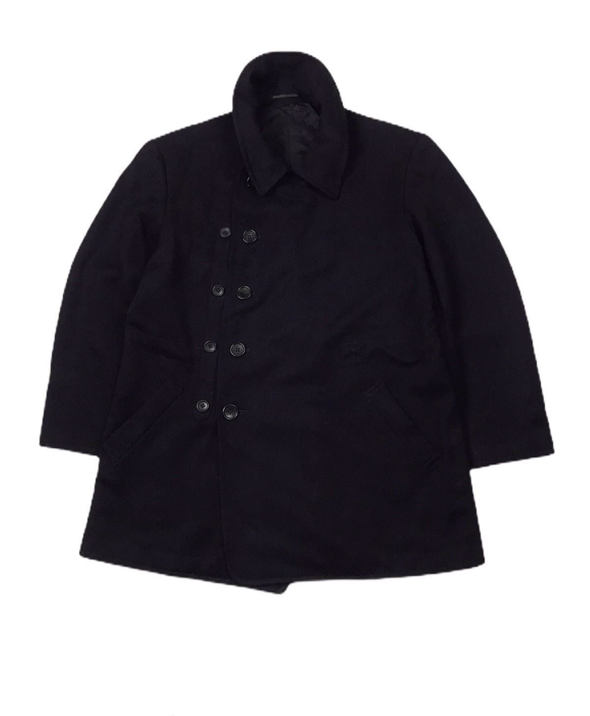 Yohji Yamamoto 💥Private Collection💥YYPH Fall Winter 1992 Laine Wool Coat Size US M / EU 48-50 / 2 - 1 Thumbnail