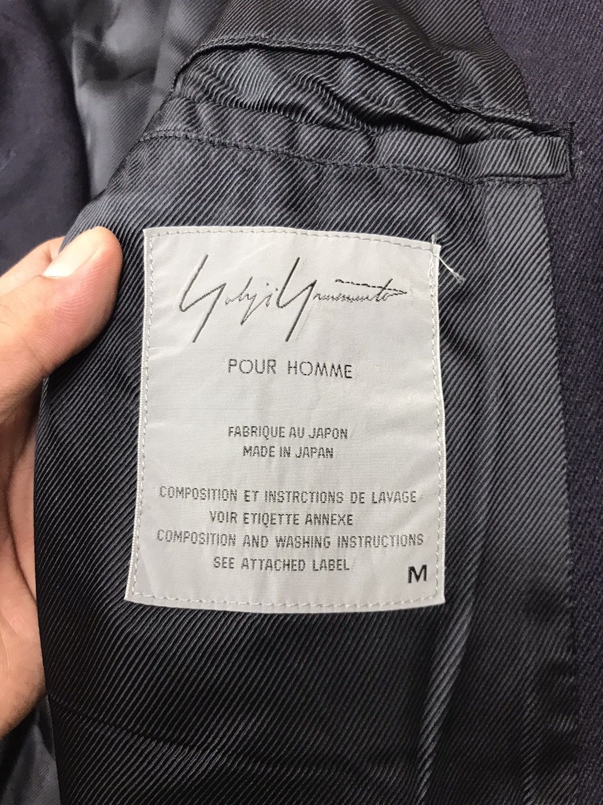 Yohji Yamamoto 💥Private Collection💥YYPH Fall Winter 1992 Laine Wool Coat Size US M / EU 48-50 / 2 - 10 Thumbnail