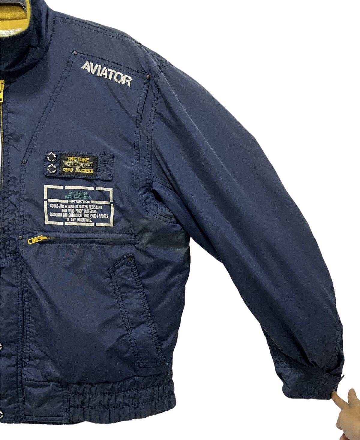 Japanese Brand THE BIKE MOTOR SPORTS COMPETITION WEAR SQUAD-JAC JACKET Size US L / EU 52-54 / 3 - 6 Thumbnail