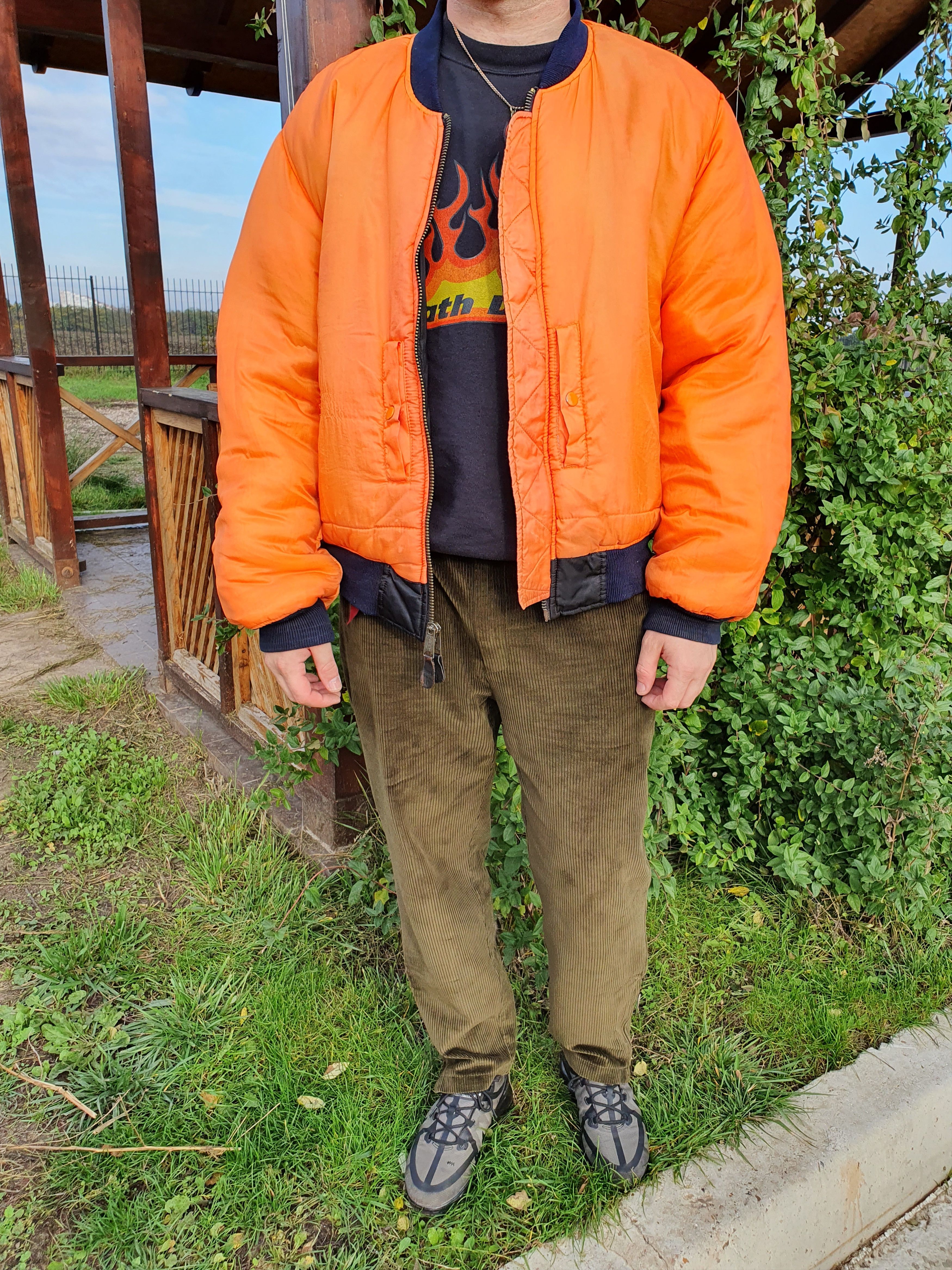 Alpha Industries × Vintage Rare 1987 Reversible Alpha Industries seen on Kanye West Size US L / EU 52-54 / 3 - 13 Thumbnail